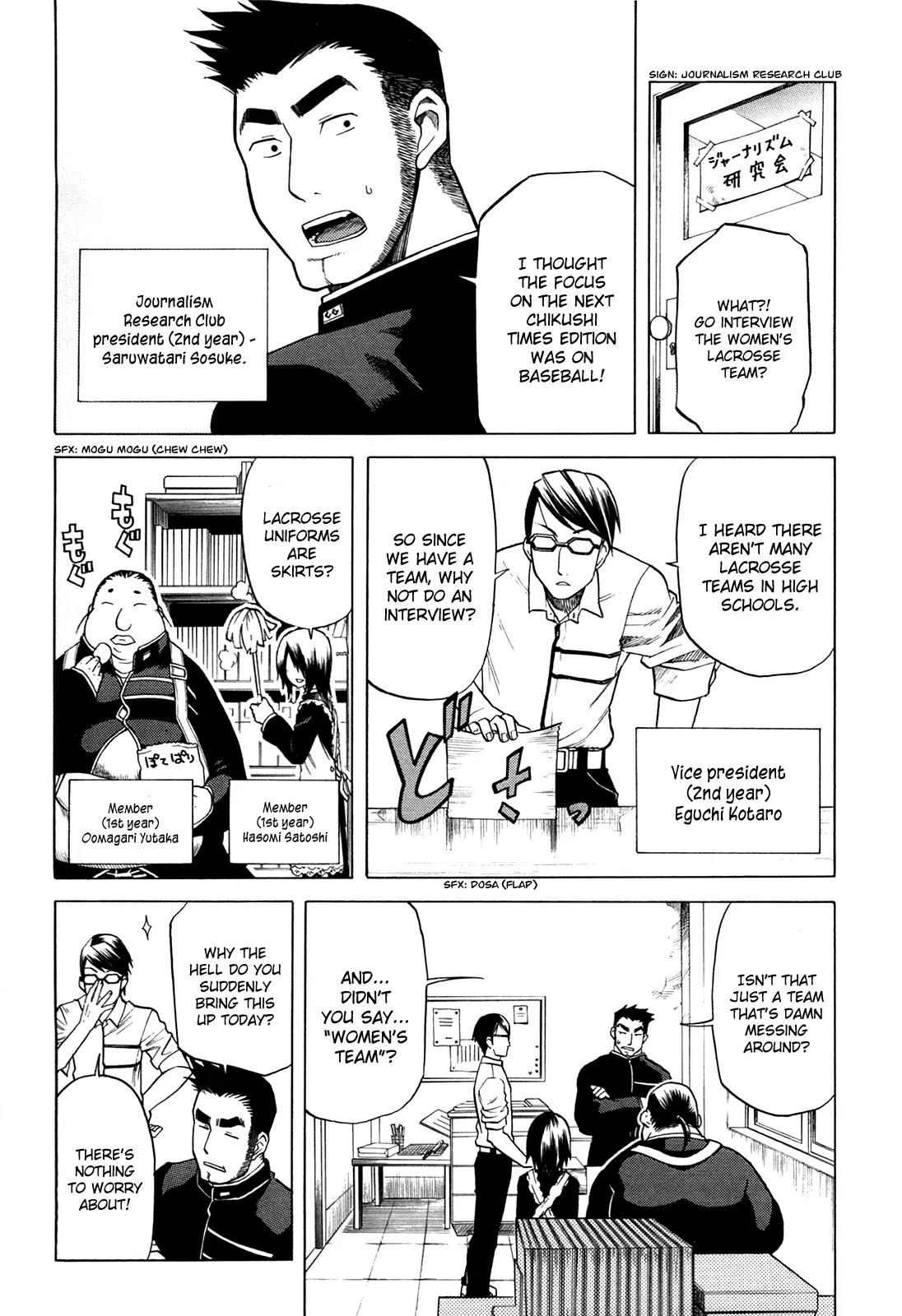 BaggataWay Chapter 11 page 11 - Chapter 11: Journalism and Youth / [Extra Game] The Super Yayoi—Kanna Hour!