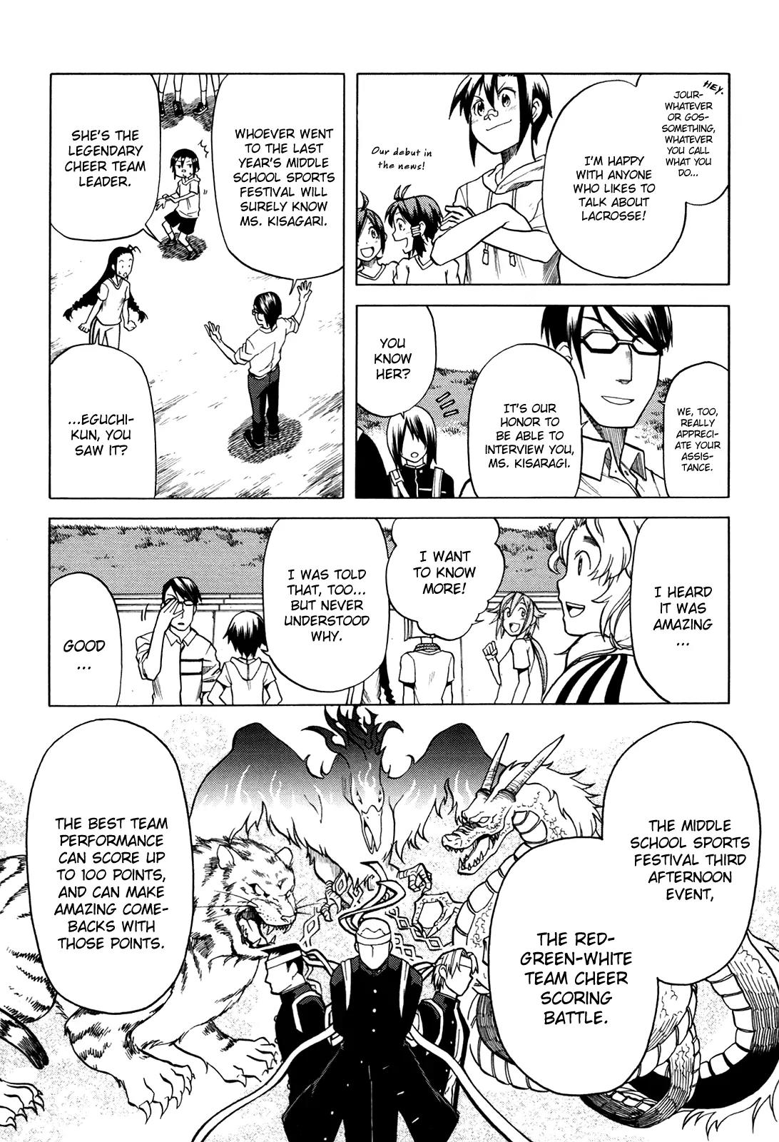 BaggataWay Chapter 11 page 14 - Chapter 11: Journalism and Youth / [Extra Game] The Super Yayoi—Kanna Hour!
