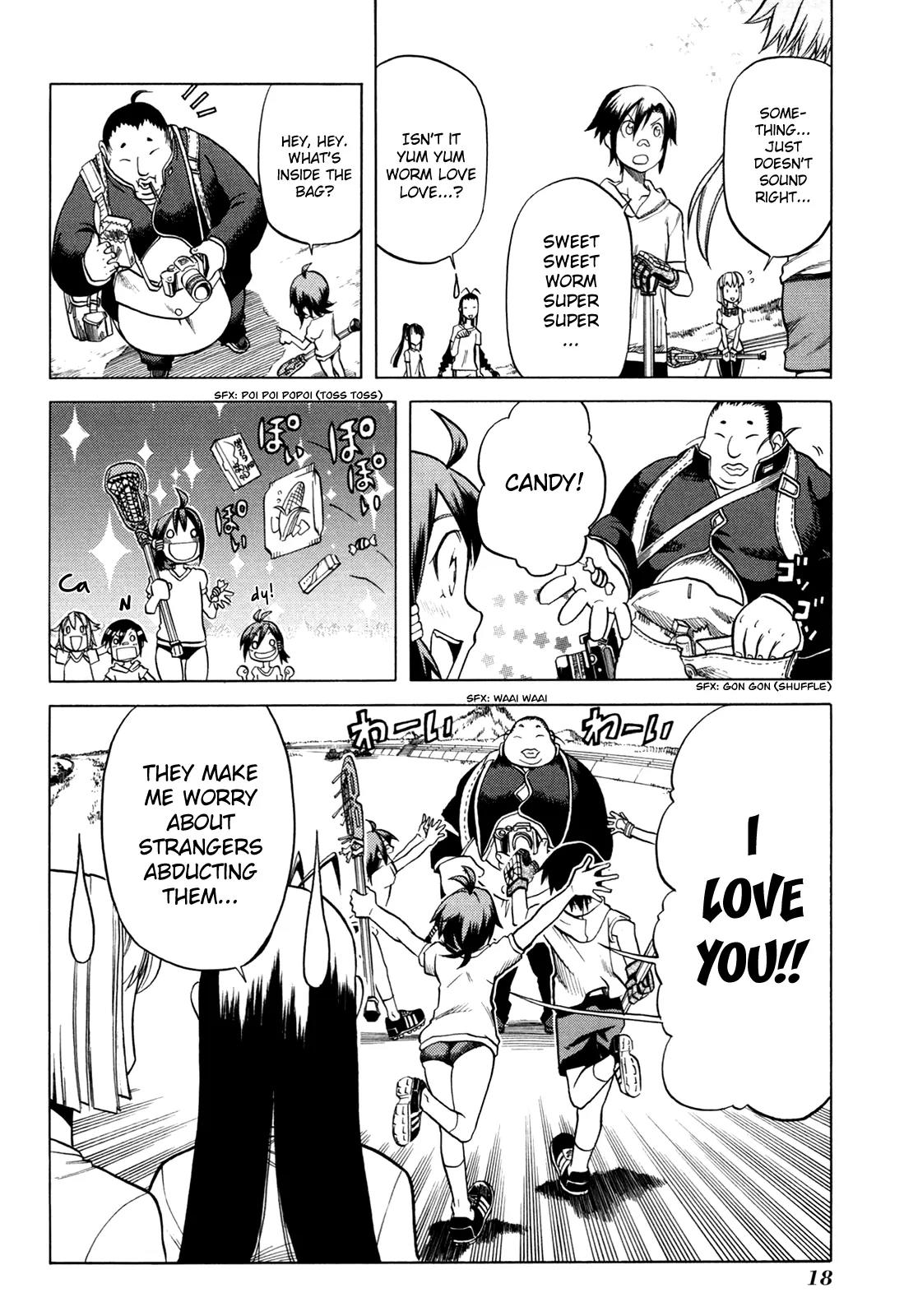 BaggataWay Chapter 11 page 25 - Chapter 11: Journalism and Youth / [Extra Game] The Super Yayoi—Kanna Hour!