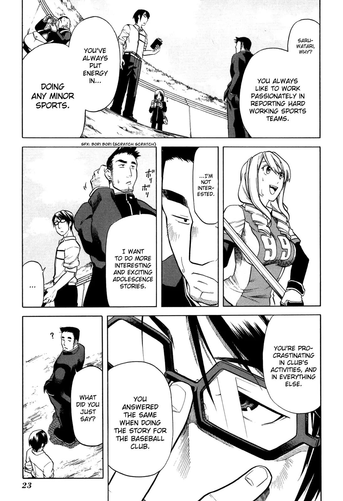 BaggataWay Chapter 11 page 30 - Chapter 11: Journalism and Youth / [Extra Game] The Super Yayoi—Kanna Hour!
