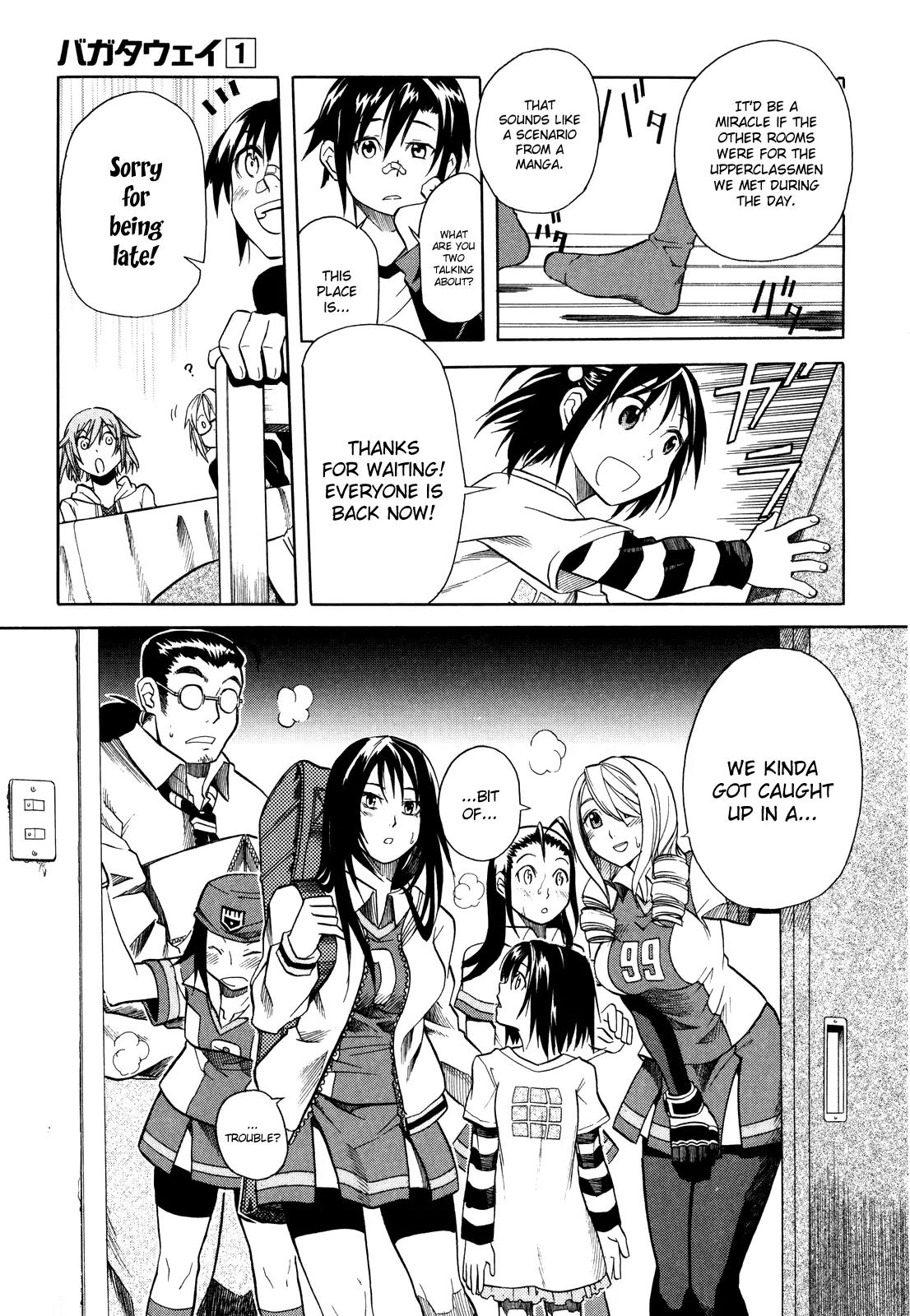BaggataWay Chapter 2 page 12 - Chapter 2: Entering Dorms + Joining Club