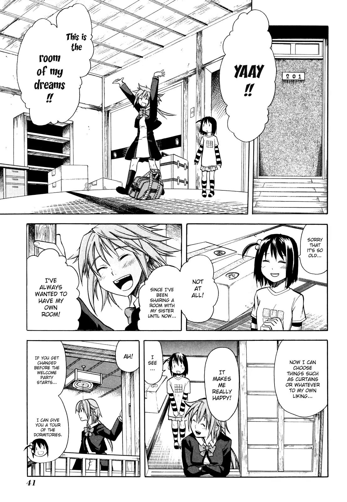 BaggataWay Chapter 2 page 6 - Chapter 2: Entering Dorms + Joining Club