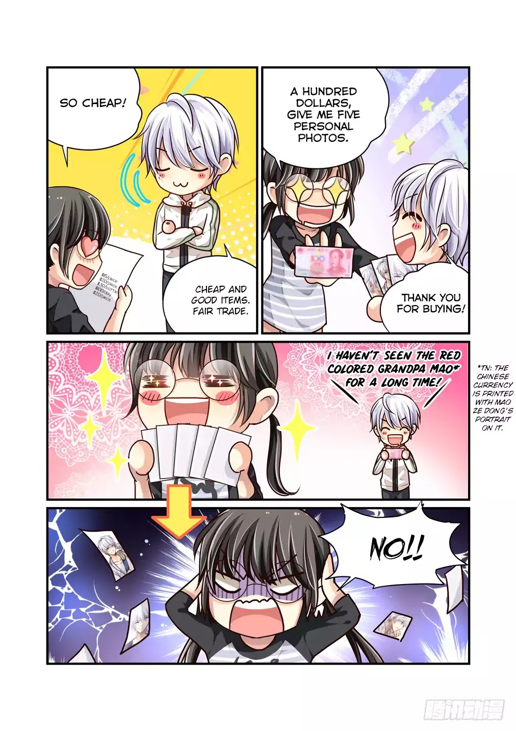 Bai Ze's Bizarre Collection Chapter 3 page 10 - Chapter 3: The Handsome Bodyguard Is Very Poor