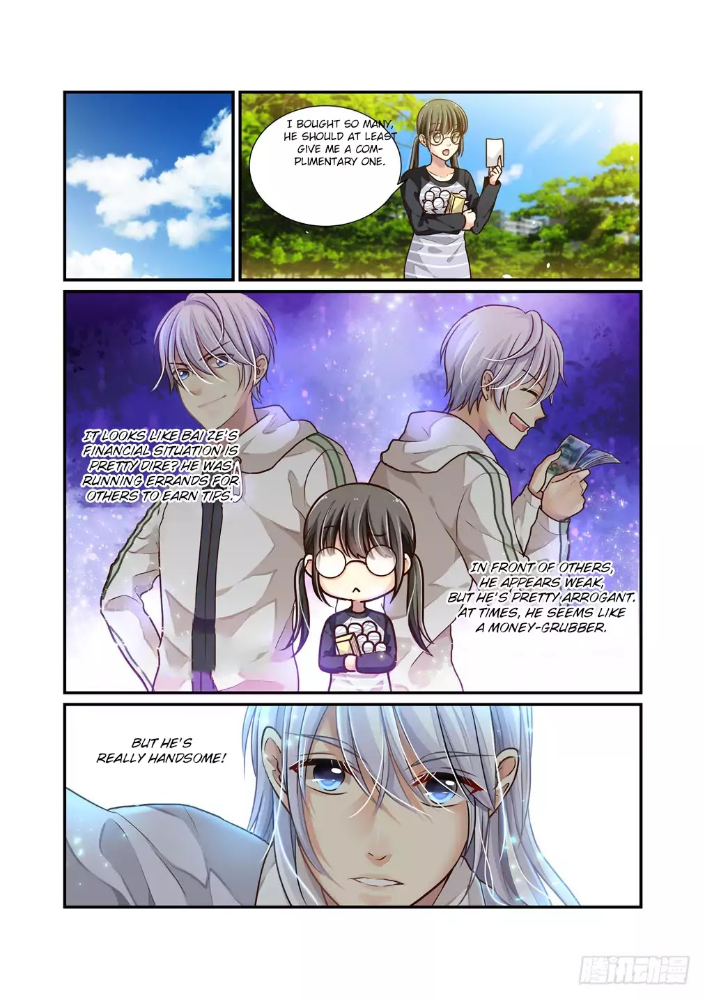 Bai Ze's Bizarre Collection Chapter 3 page 11 - Chapter 3: The Handsome Bodyguard Is Very Poor