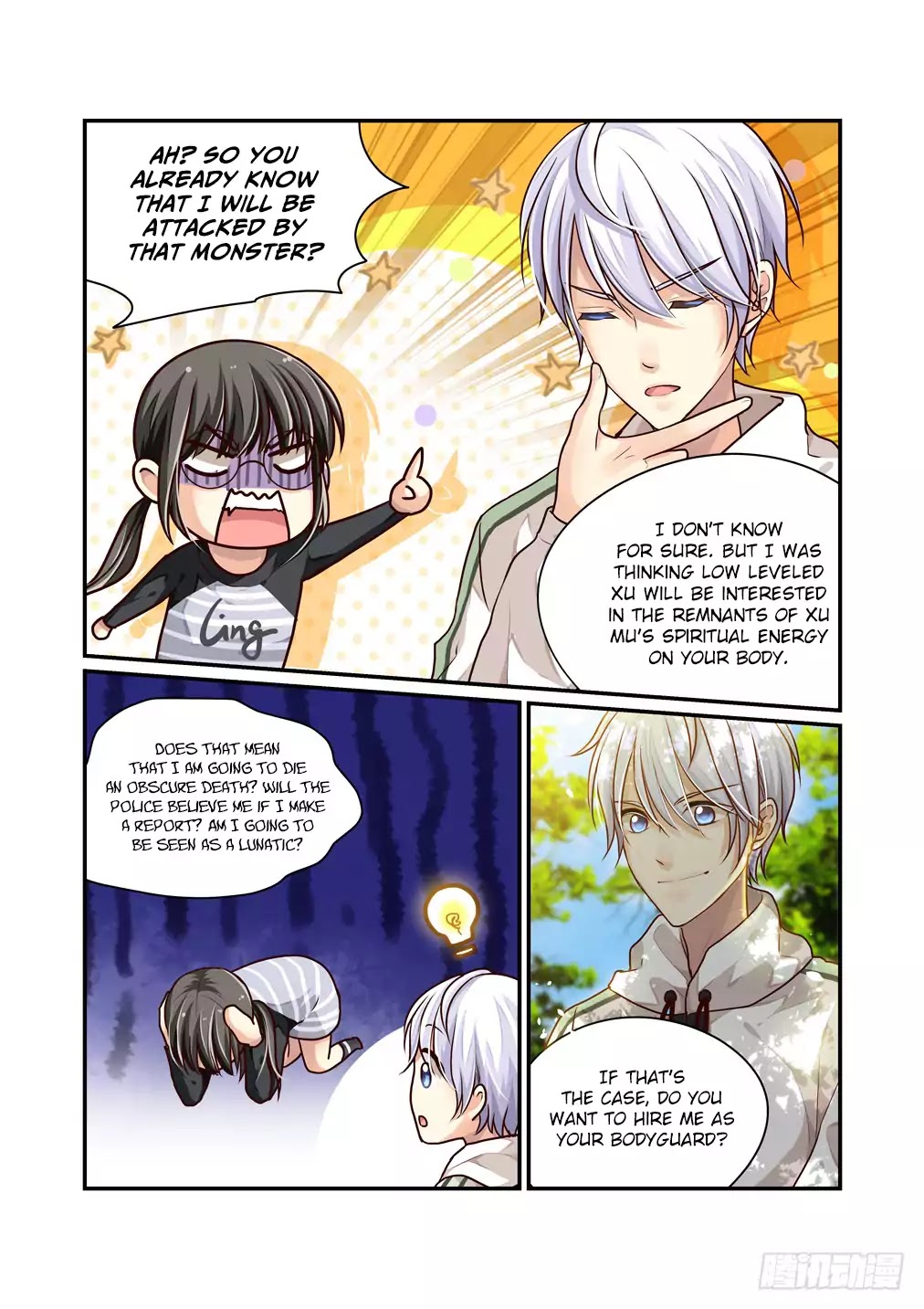 Bai Ze's Bizarre Collection Chapter 3 page 8 - Chapter 3: The Handsome Bodyguard Is Very Poor