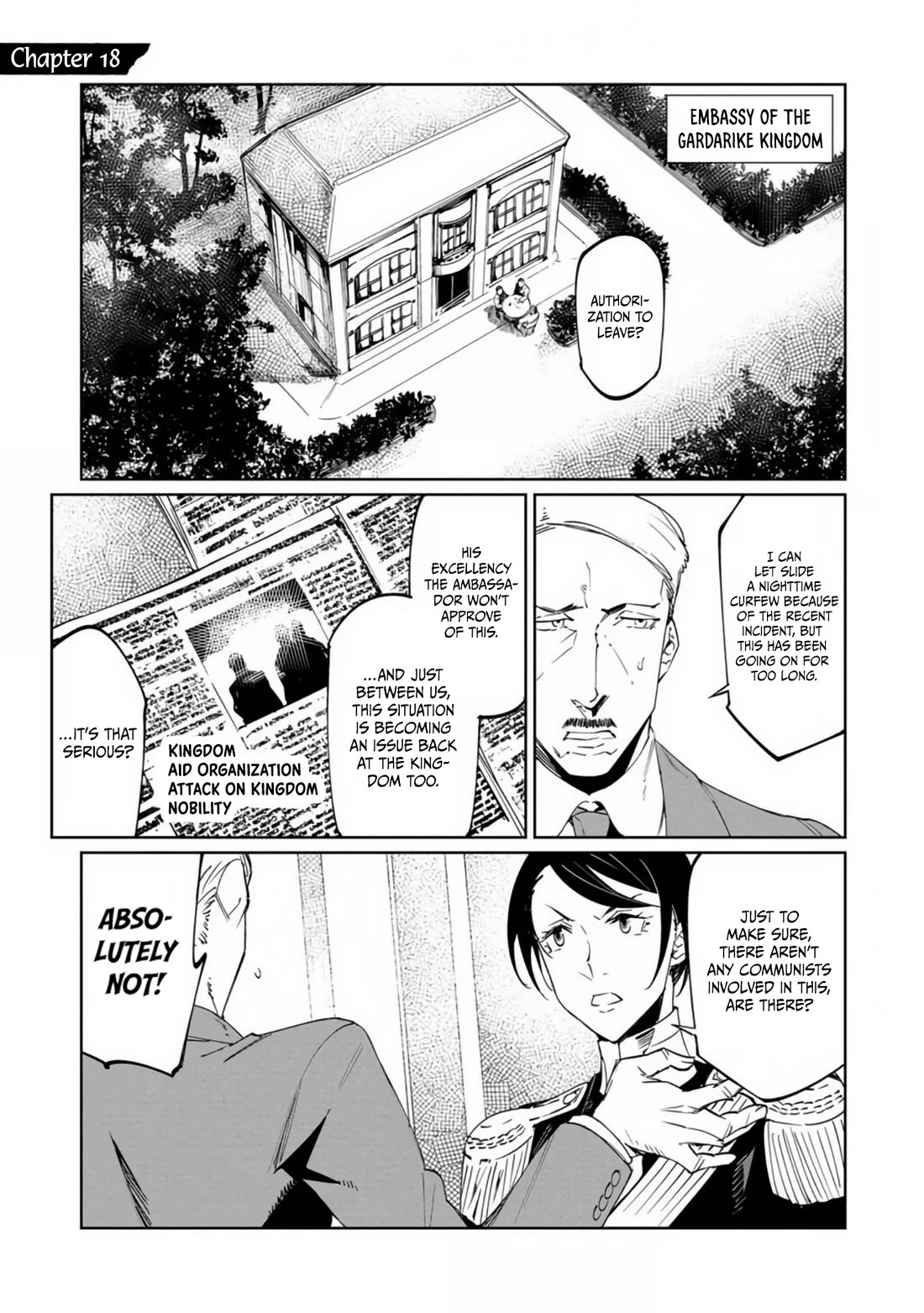 Baikoku Kikan Chapter 18 page 1 - Chapter 18
