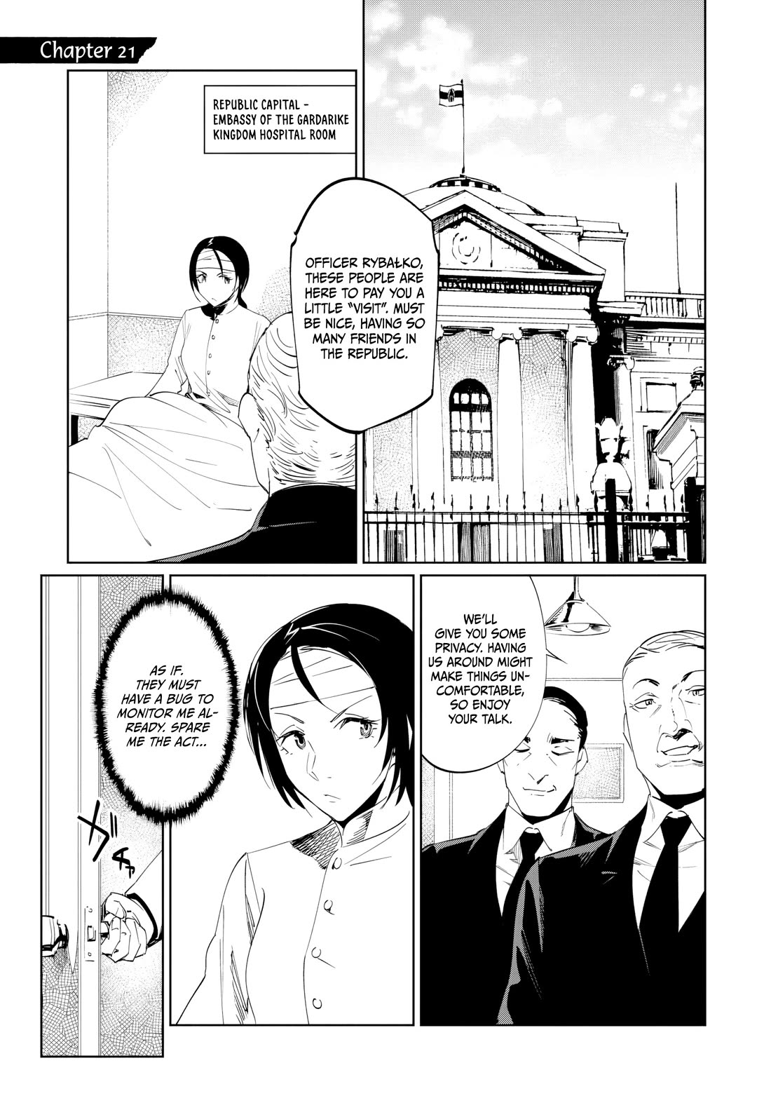 Baikoku Kikan Chapter 21 page 1 - Chapter 21