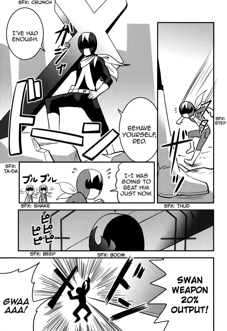 Baito Saki wa "Aku no Soshiki"?! Chapter 12 page 11 - Chapter 12: Swan Weapon VS Finalfire!