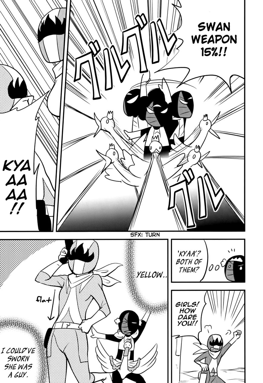 Baito Saki wa "Aku no Soshiki"?! Chapter 12 page 21 - Chapter 12: Swan Weapon VS Finalfire!