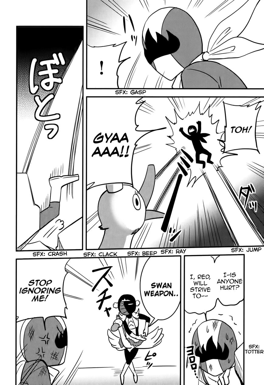 Baito Saki wa "Aku no Soshiki"?! Chapter 12 page 8 - Chapter 12: Swan Weapon VS Finalfire!