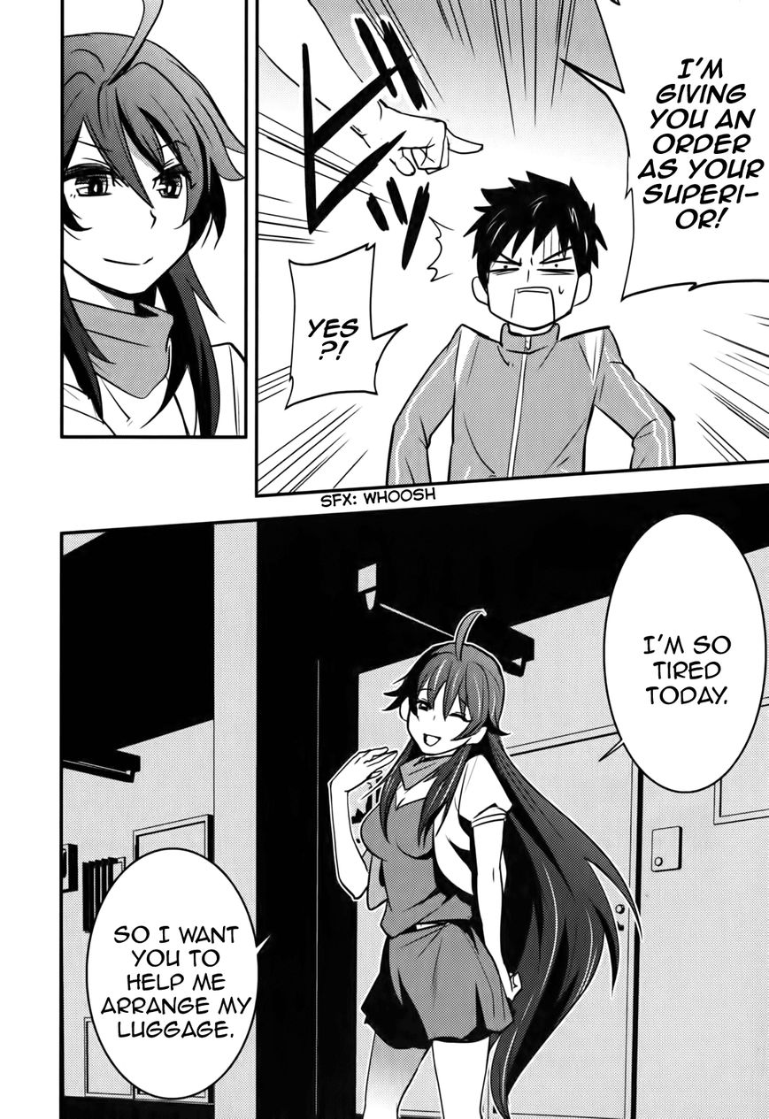 Baito Saki wa "Aku no Soshiki"?! Chapter 14 page 24 - Chapter 14: Ladywulf's Wrath