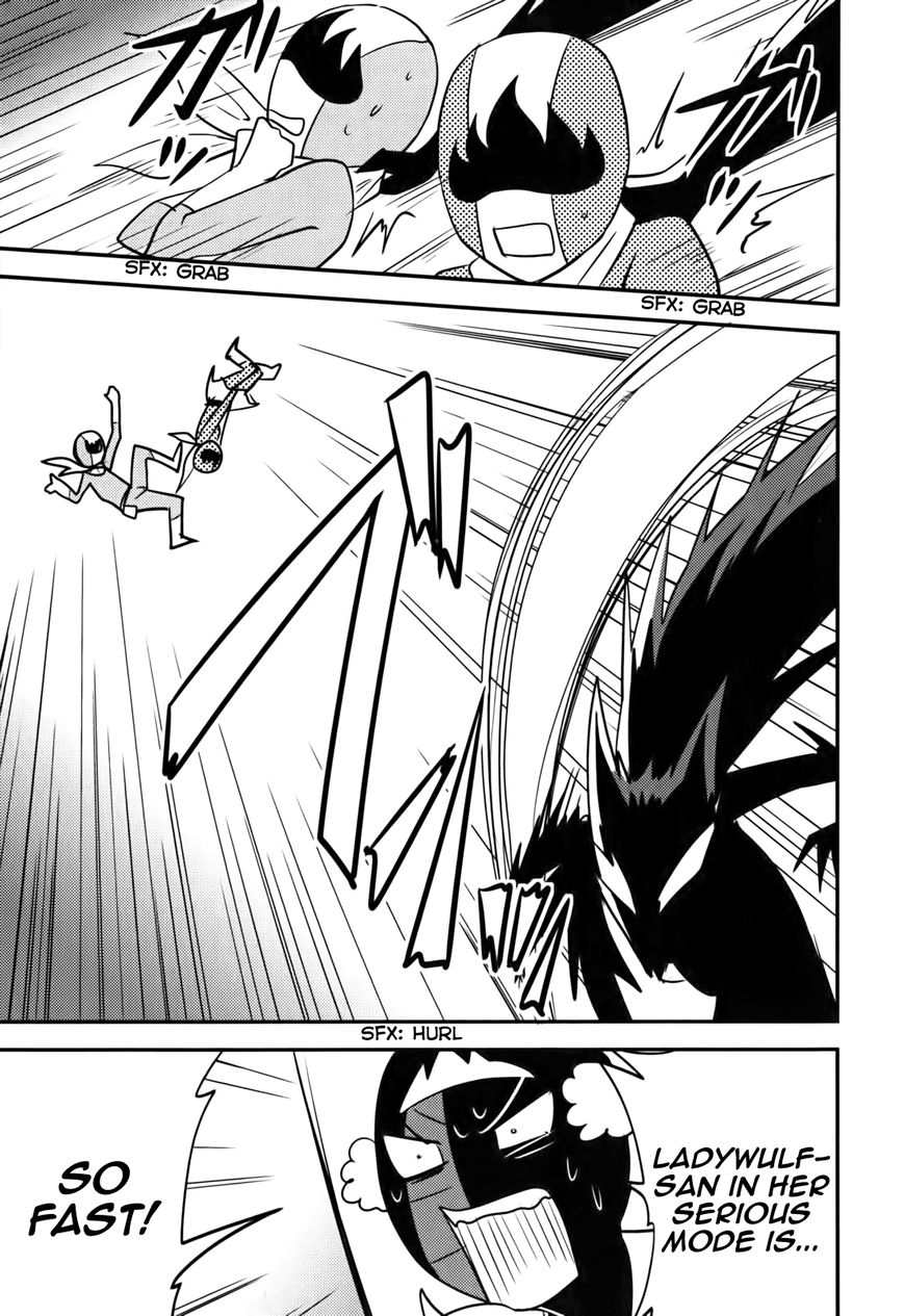 Baito Saki wa "Aku no Soshiki"?! Chapter 14 page 6 - Chapter 14: Ladywulf's Wrath
