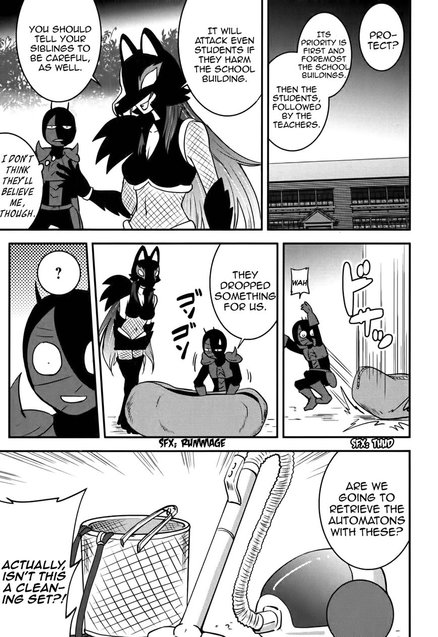Baito Saki wa "Aku no Soshiki"?! Chapter 17 page 21 - Chapter 17: Kinjirou Battle Royal