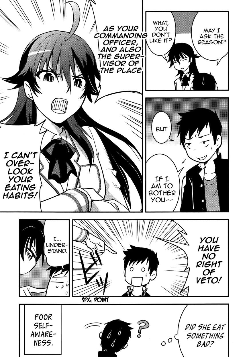 Baito Saki wa "Aku no Soshiki"?! Chapter 25 page 17 - Chapter 25: Farewell, My Ordinary Days
