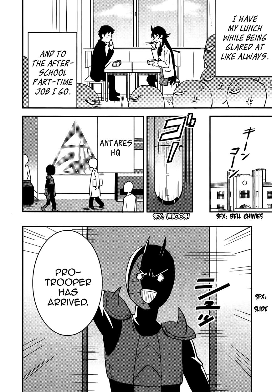 Baito Saki wa "Aku no Soshiki"?! Chapter 25 page 18 - Chapter 25: Farewell, My Ordinary Days