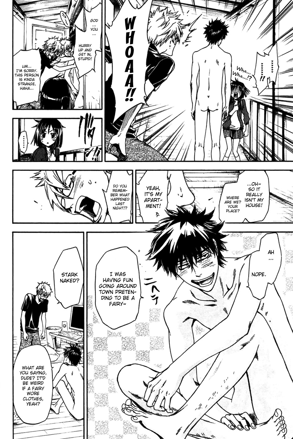 Baka ga Zenra de Yattekuru Chapter 1 page 26 - Chapter 1: A Lonely Man and a Naked Man