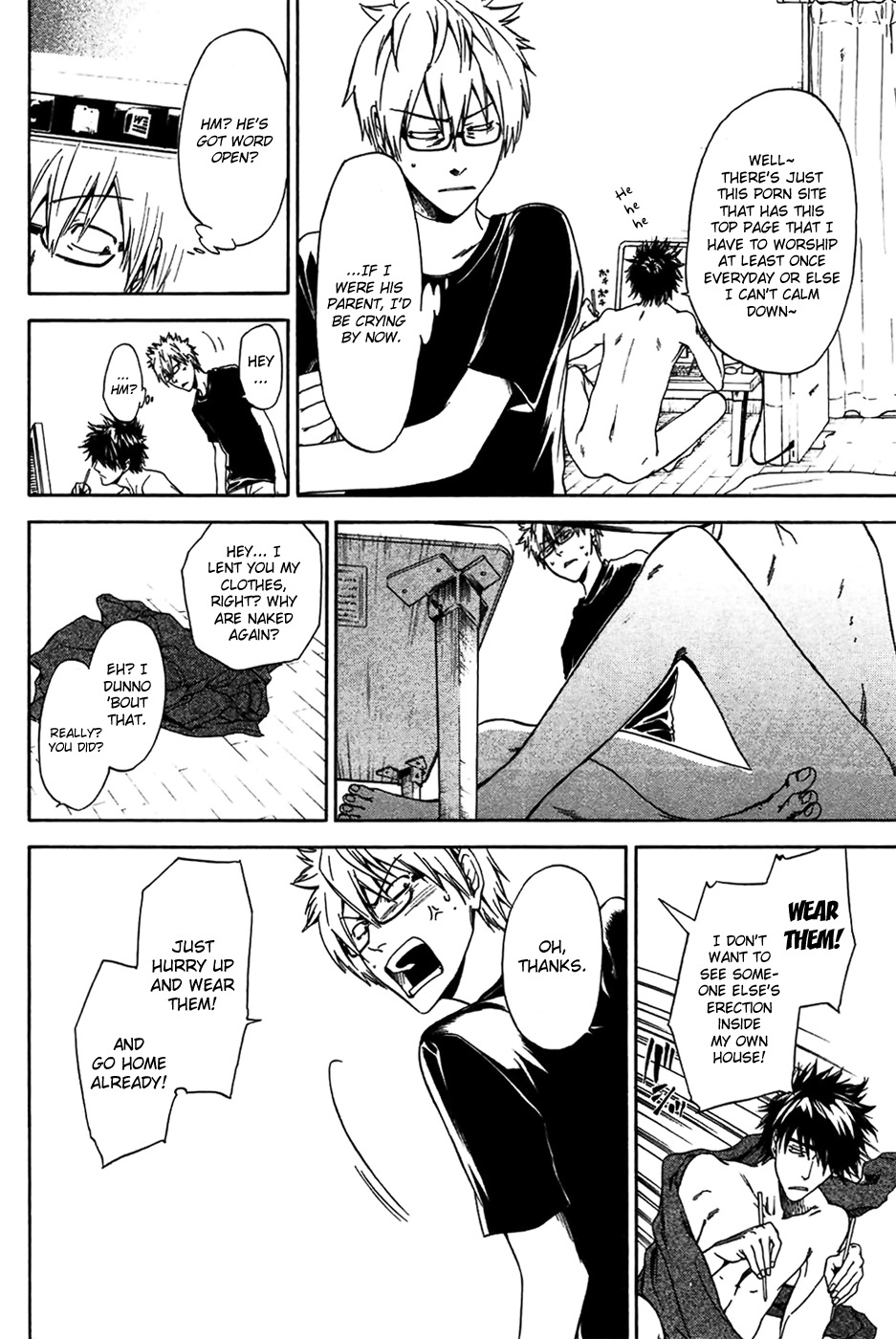 Baka ga Zenra de Yattekuru Chapter 1 page 35 - Chapter 1: A Lonely Man and a Naked Man