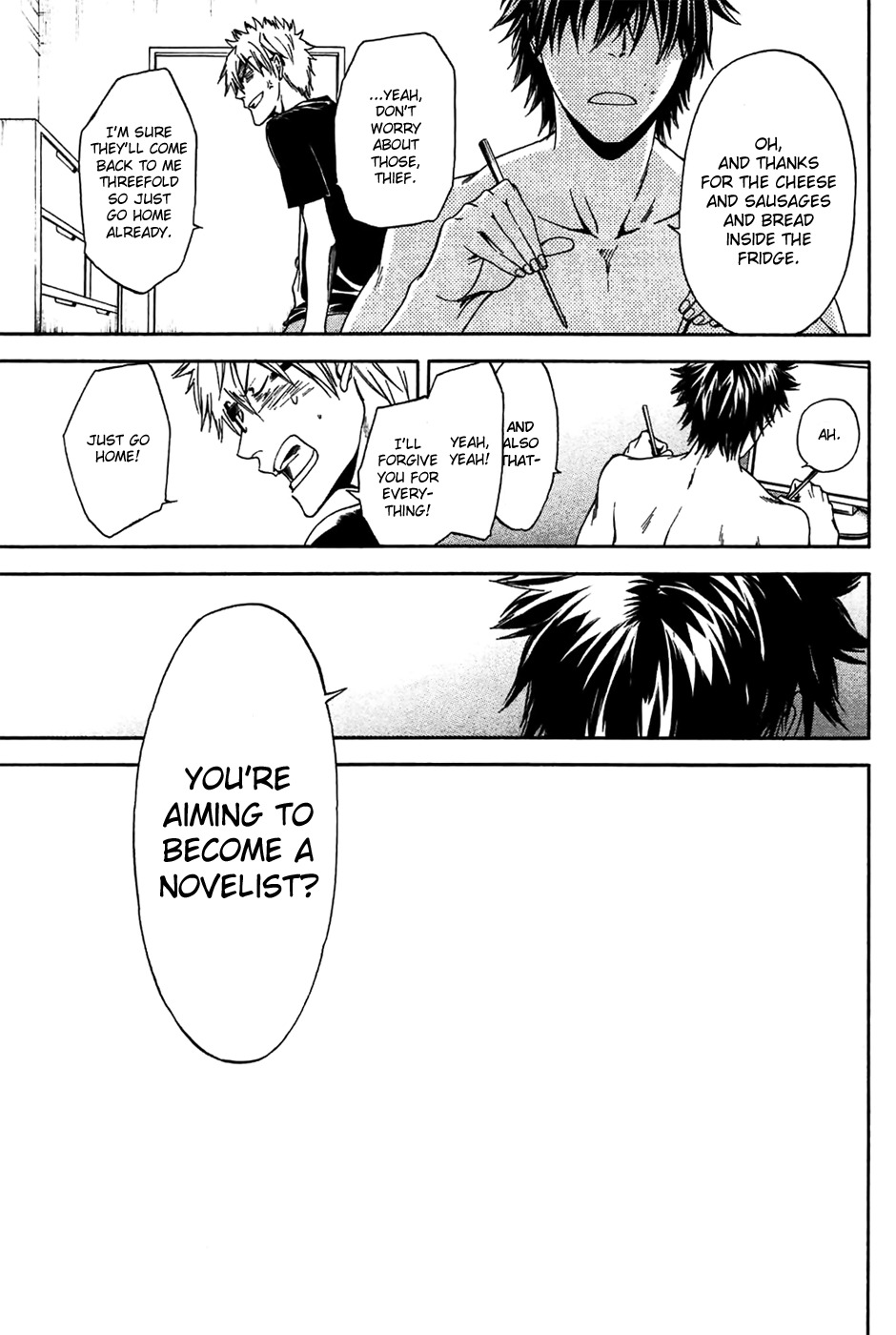 Baka ga Zenra de Yattekuru Chapter 1 page 36 - Chapter 1: A Lonely Man and a Naked Man
