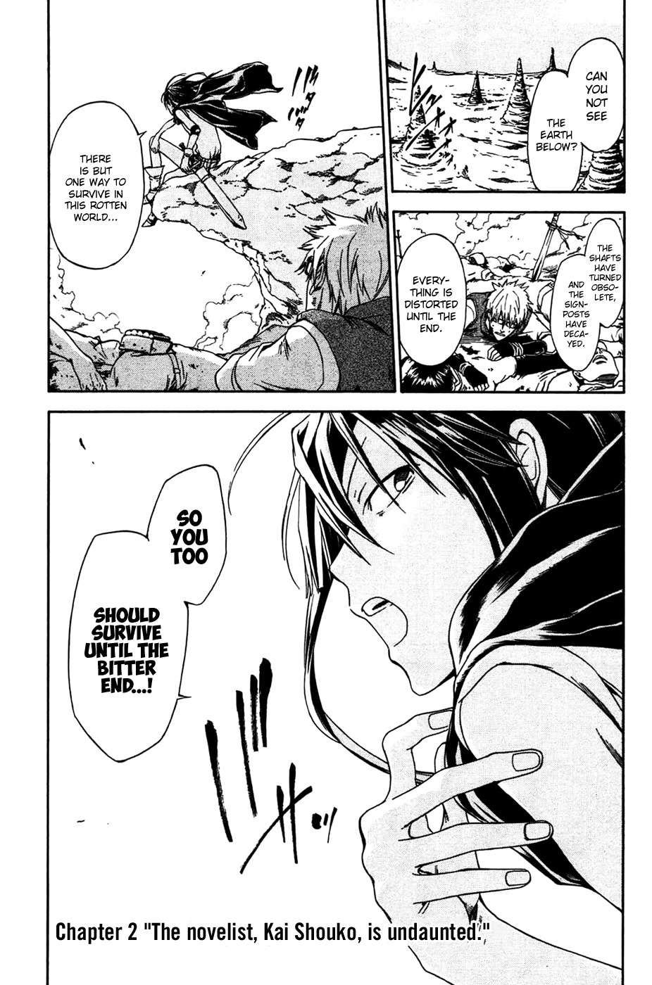 Baka ga Zenra de Yattekuru Chapter 2 page 1 - Chapter 2: The novelist, Kai Shouko, is undaunted.