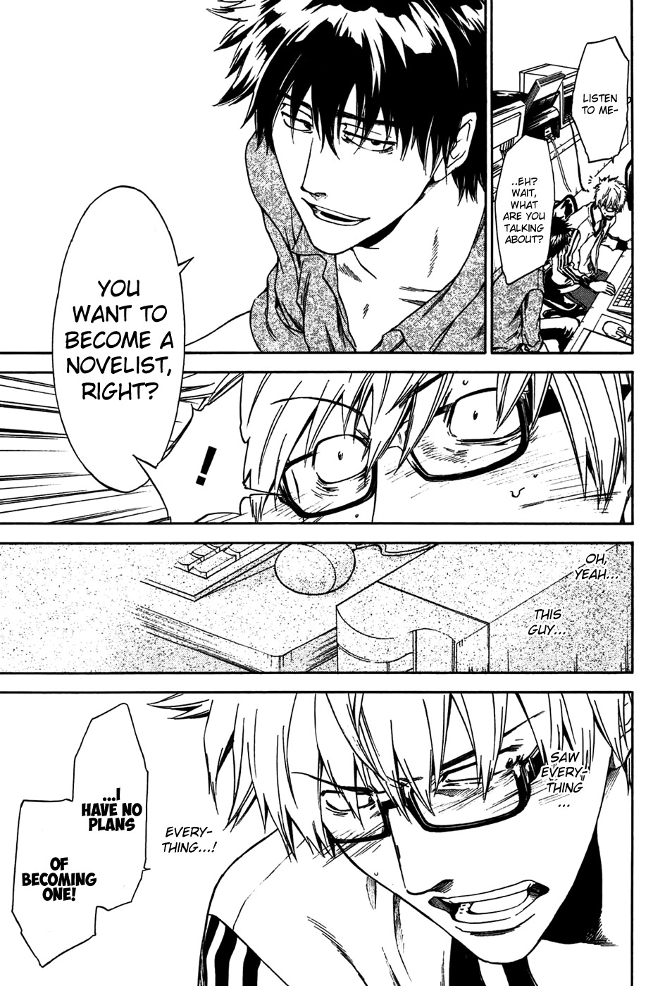 Baka ga Zenra de Yattekuru Chapter 2 page 5 - Chapter 2: The novelist, Kai Shouko, is undaunted.