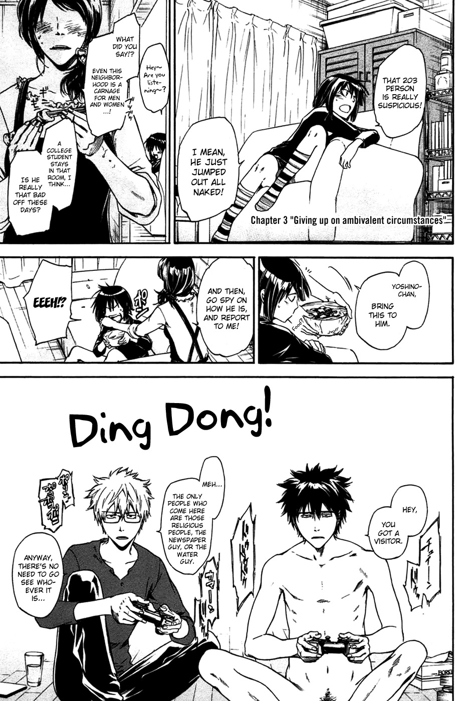 Baka ga Zenra de Yattekuru Chapter 3 page 1 - Chapter 3: Giving up on ambivalent circumstances