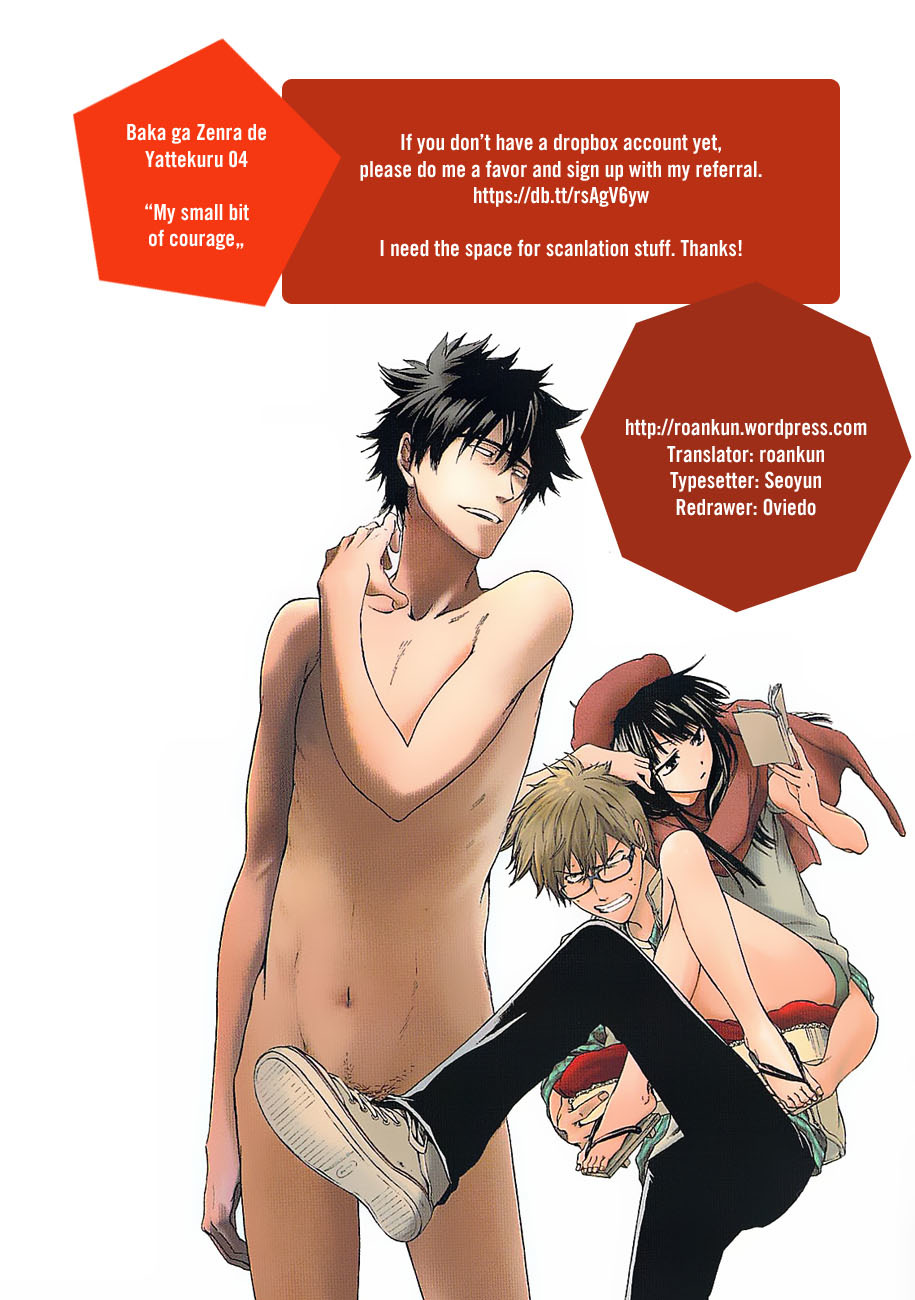 Baka ga Zenra de Yattekuru Chapter 4 page 32 - Chapter 4: My small bit of courage