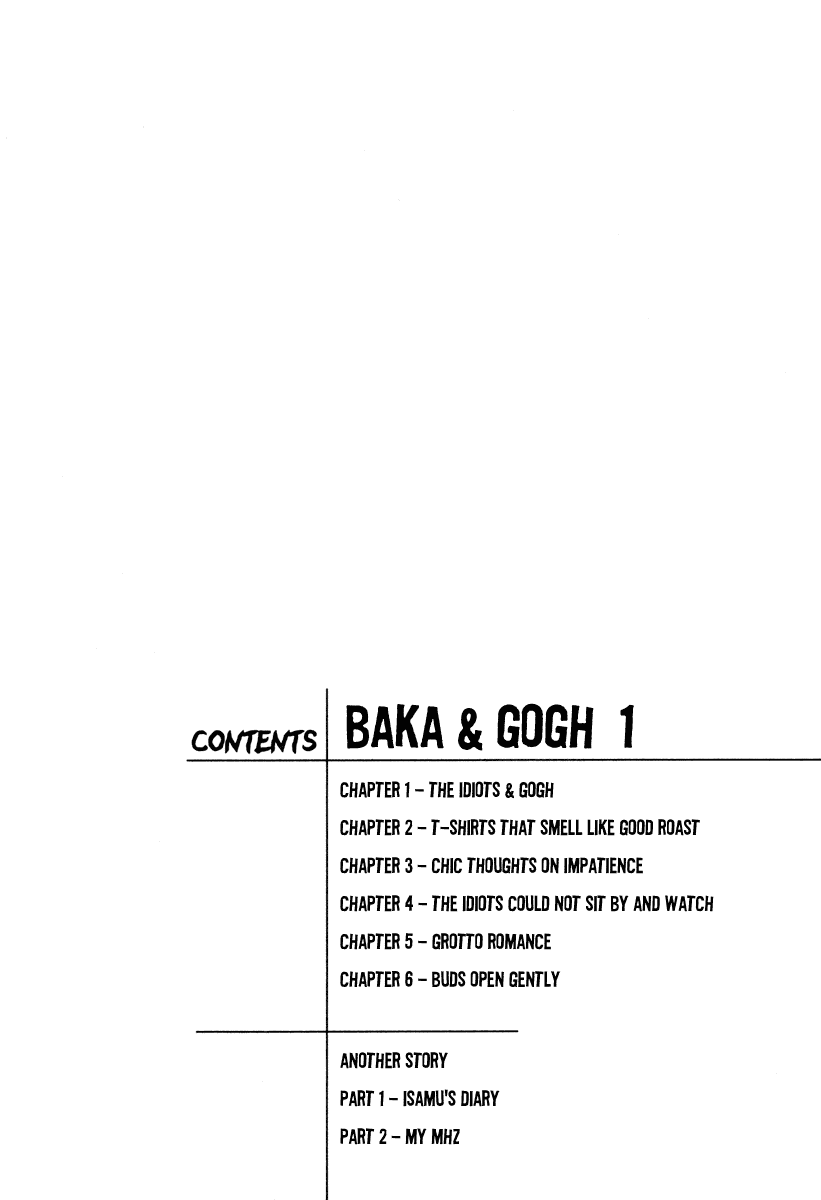 Baka to Gogh Chapter 1 page 3 - Chapter 1: The Idiots & Gogh