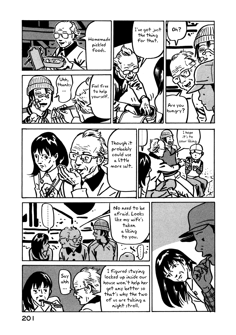 Baka to Gogh Chapter 12.1 page 19 - Chapter 12.1: Another Story: Part 1 - L & P (Love and Parapara) & Another Story: Part 2 - Laughing in the Night (The Night Chuckler)