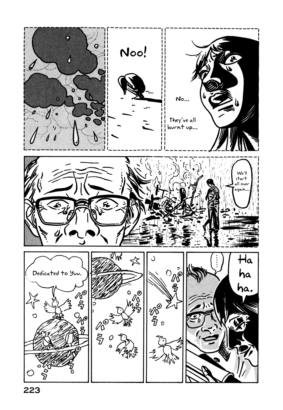 Baka to Gogh Chapter 12.1 page 41 - Chapter 12.1: Another Story: Part 1 - L & P (Love and Parapara) & Another Story: Part 2 - Laughing in the Night (The Night Chuckler)