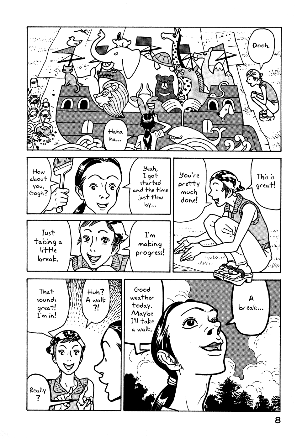 Baka to Gogh Chapter 7 page 9 - Chapter 7: Love Is Unsteady