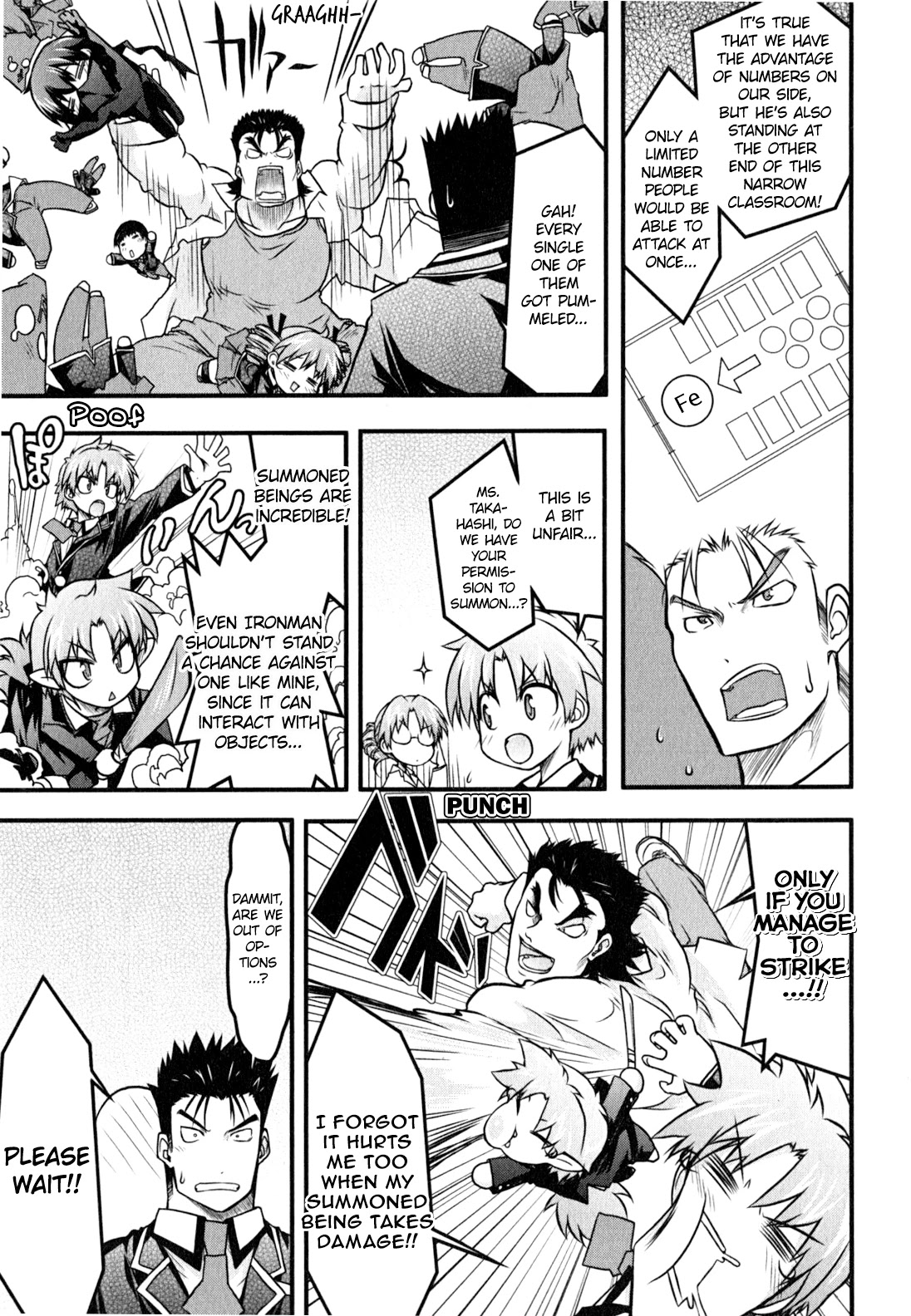 Baka to Test to Shokanjuu Dya Chapter 10 page 11 - Chapter 10