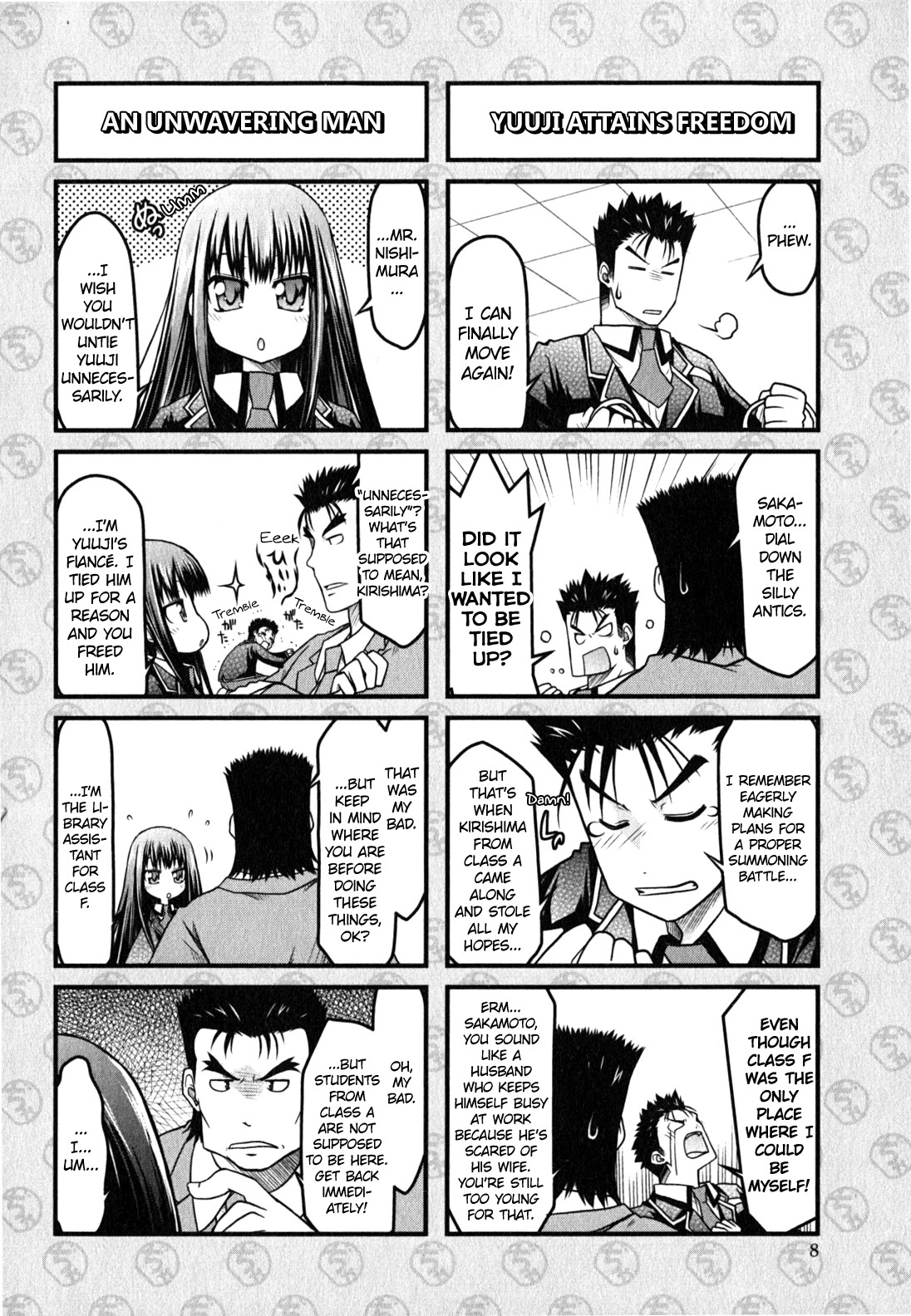 Baka to Test to Shokanjuu Dya Chapter 10 page 4 - Chapter 10