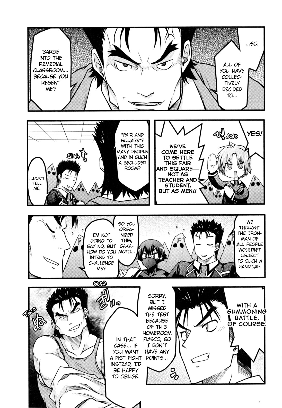 Baka to Test to Shokanjuu Dya Chapter 10 page 9 - Chapter 10