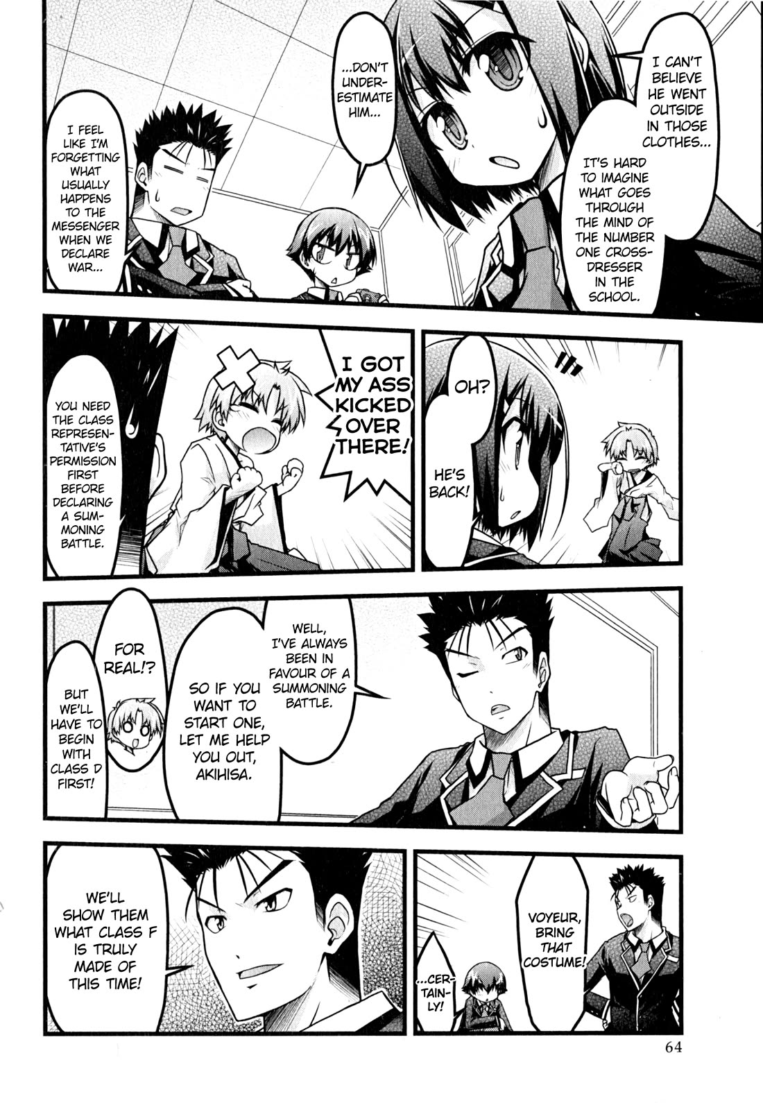 Baka to Test to Shokanjuu Dya Chapter 14 page 2 - Chapter 14