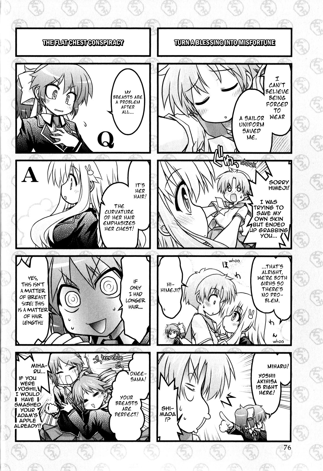 Baka to Test to Shokanjuu Dya Chapter 4 page 4 - Chapter 4