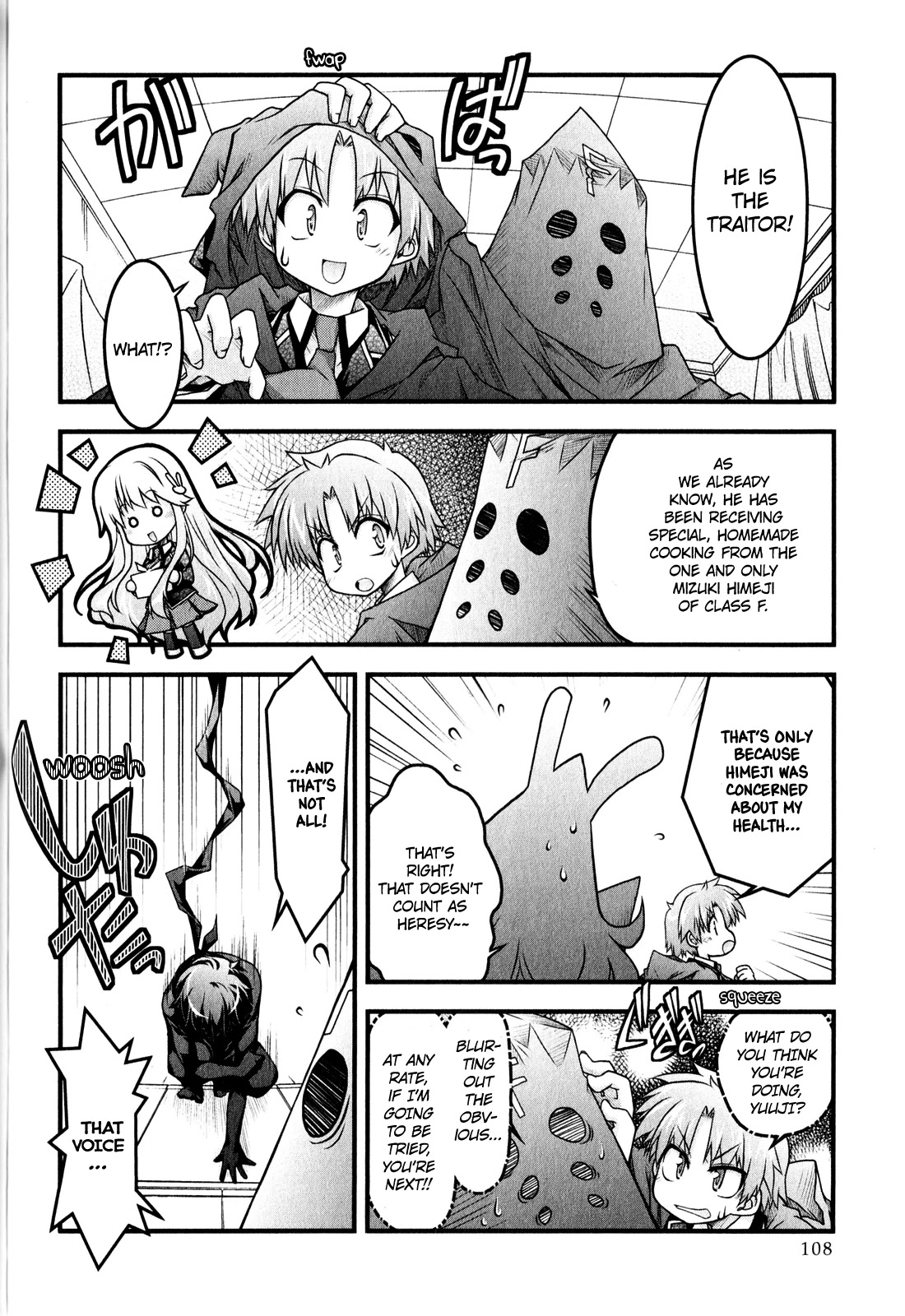 Baka to Test to Shokanjuu Dya Chapter 6 page 8 - Chapter 6