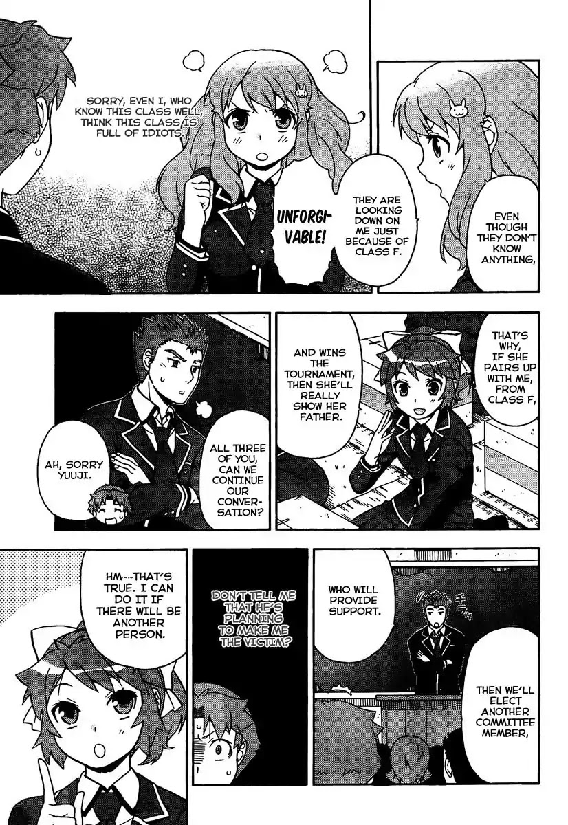 Baka to Tesuto to Shoukanjuu Chapter 11 page 17 - Chapter 11 : Those Two are Walking Together And Being Friendly. But..?