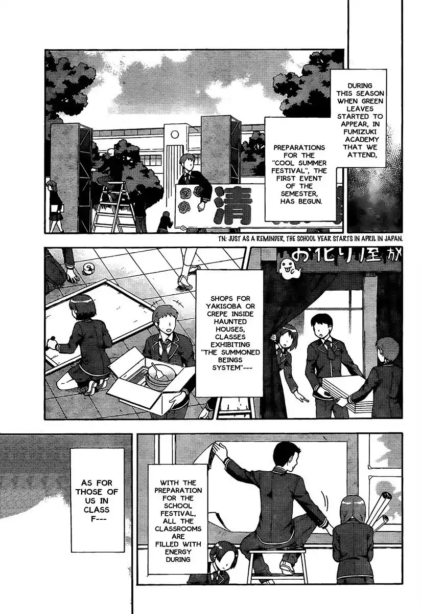 Baka to Tesuto to Shoukanjuu Chapter 11 page 9 - Chapter 11 : Those Two are Walking Together And Being Friendly. But..?
