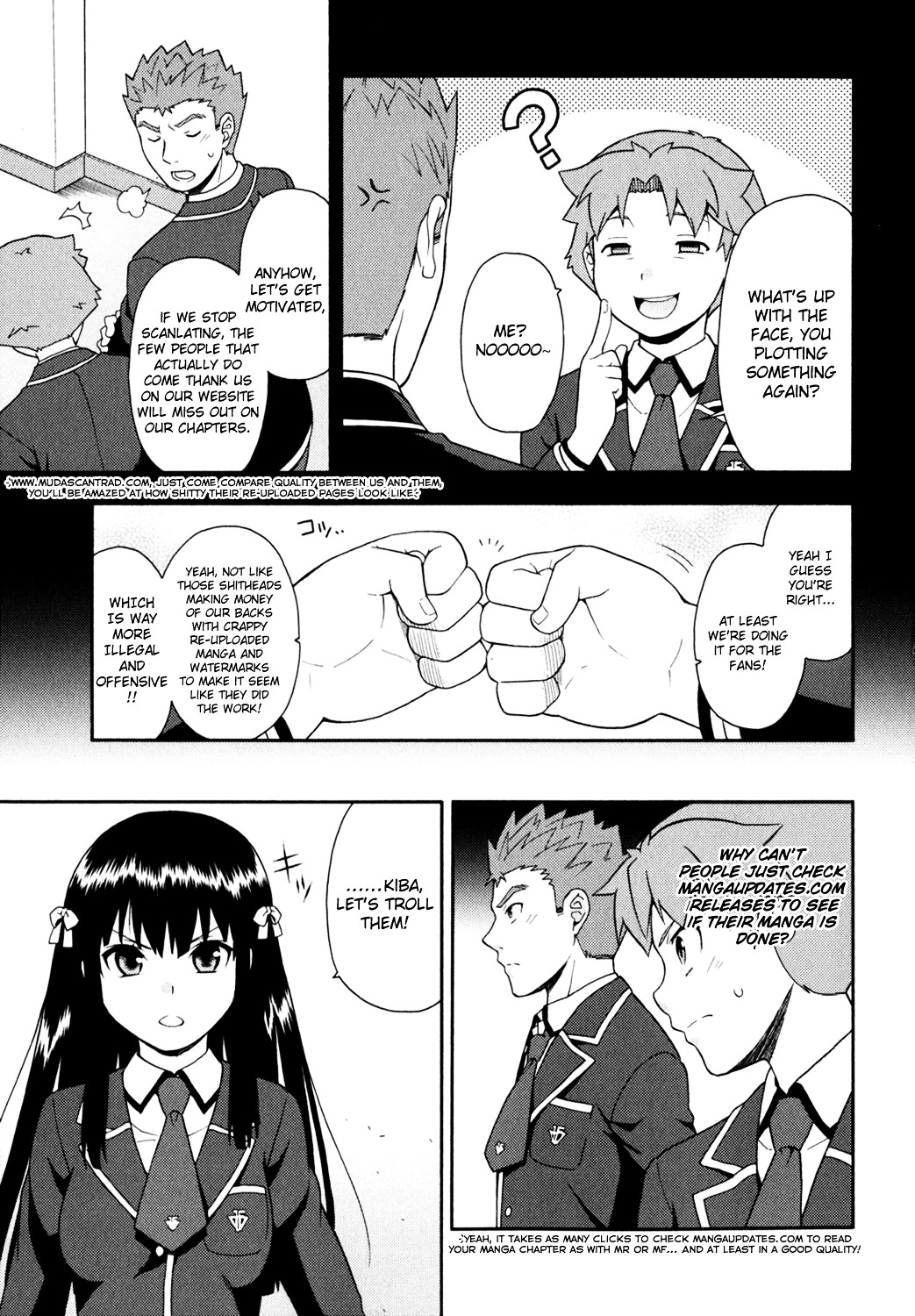 Baka to Tesuto to Shoukanjuu Chapter 18.5 page 7 - Chapter 18.5 : Extra
