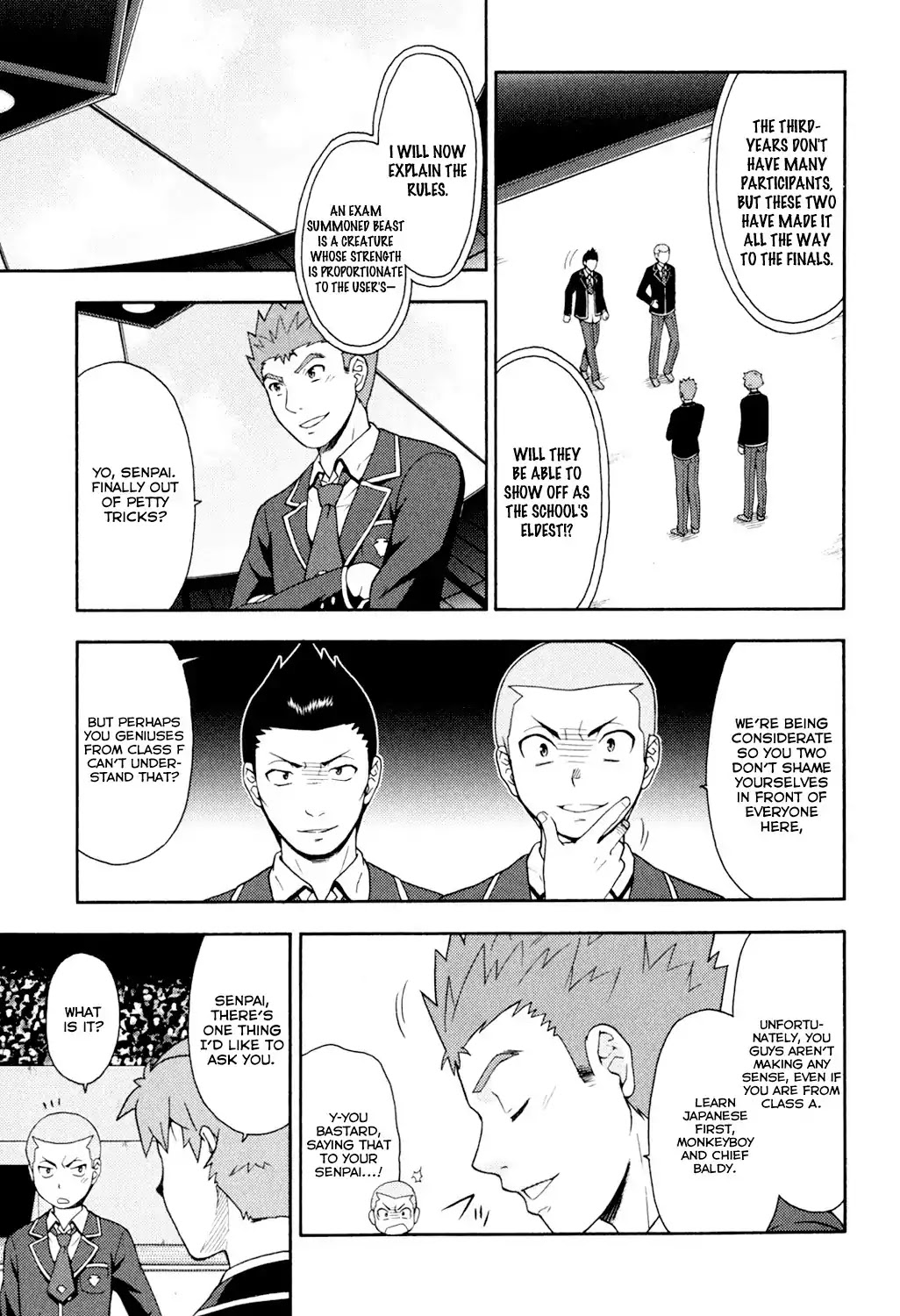Baka to Tesuto to Shoukanjuu Chapter 20 page 4 - Chapter 20