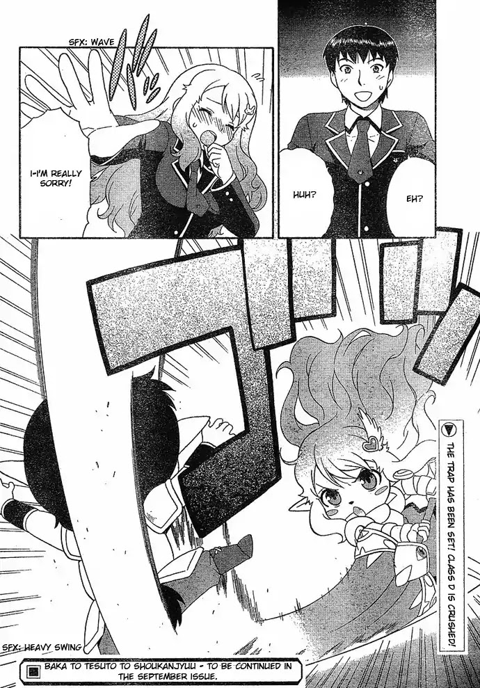 Baka to Tesuto to Shoukanjuu Chapter 3 page 36 - Chapter 3