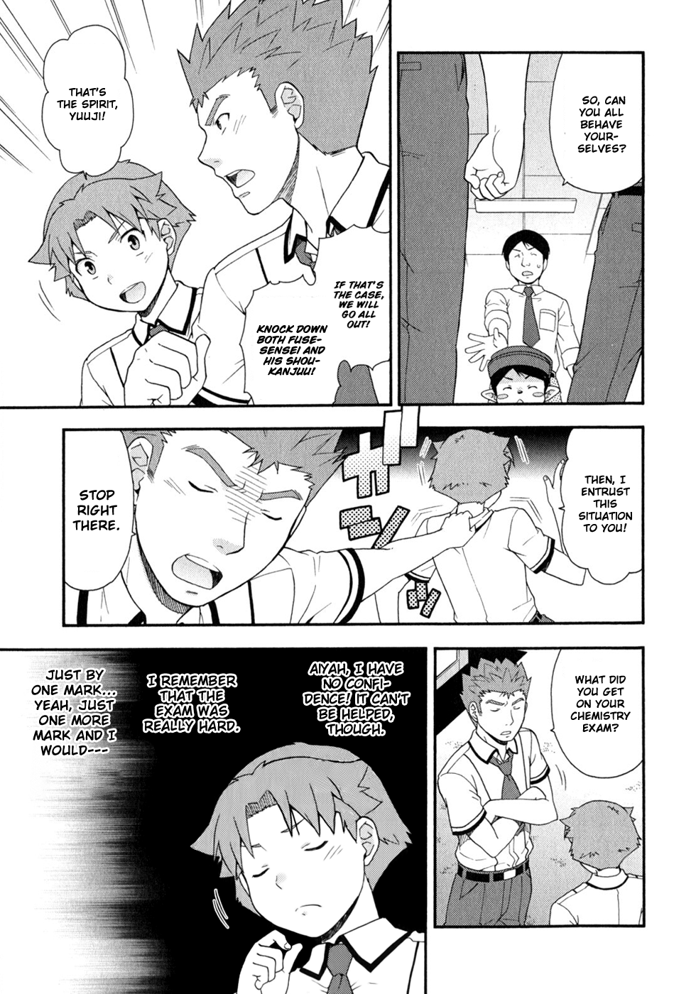 Baka to Tesuto to Shoukanjuu Chapter 30.2 page 12 - Chapter 30 v2 : Question 30