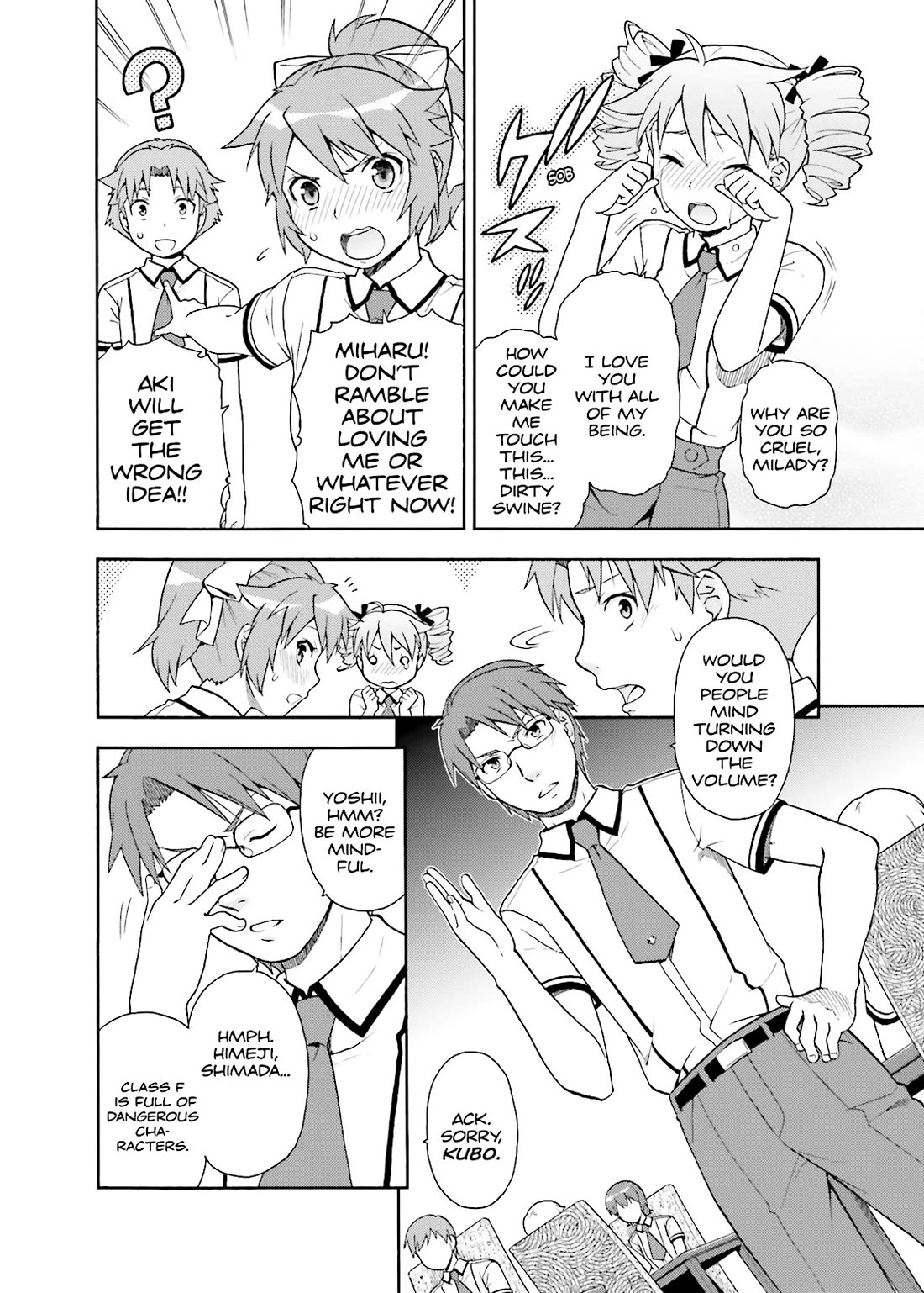 Baka to Tesuto to Shoukanjuu Chapter 31 page 10 - Chapter 31