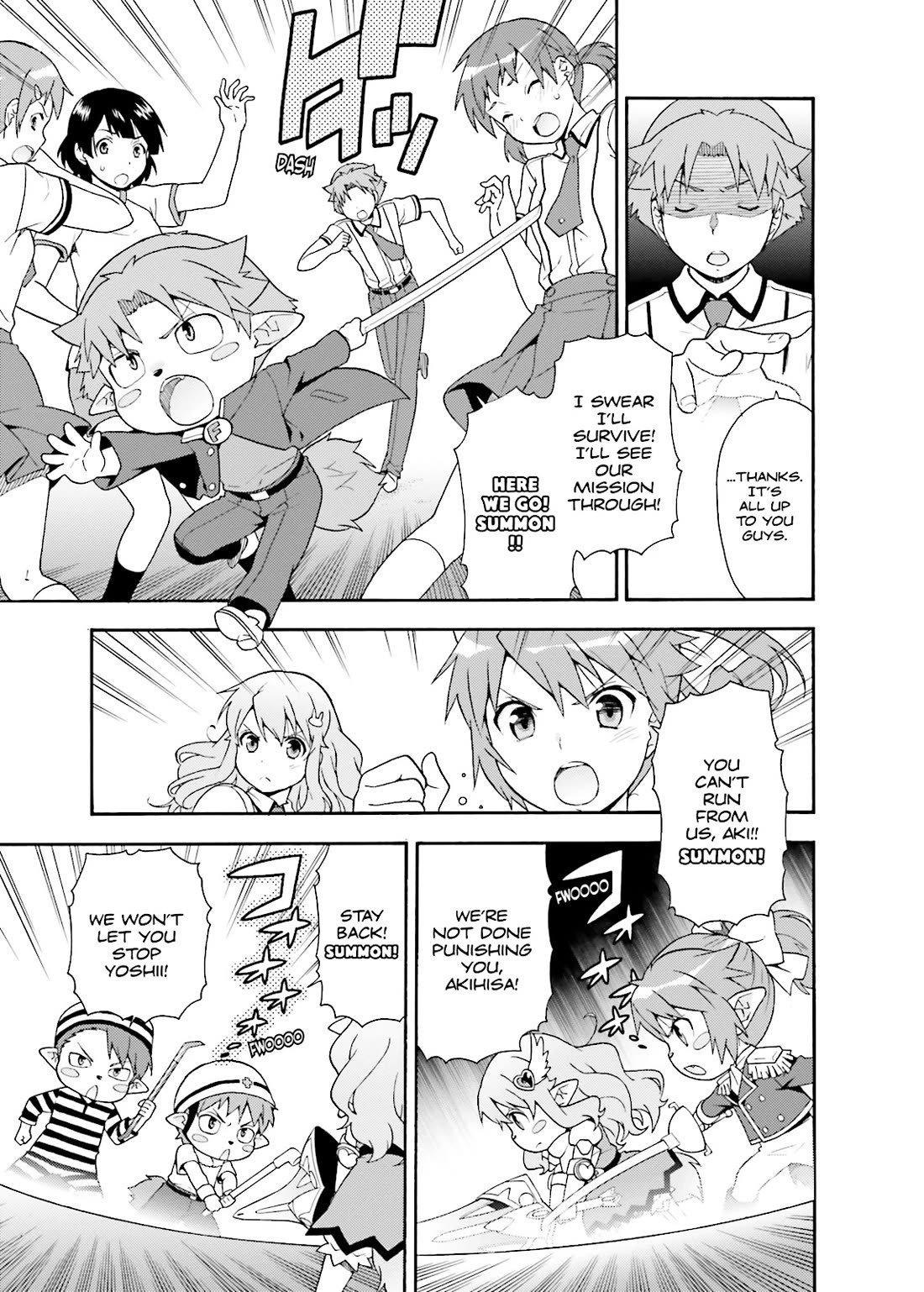 Baka to Tesuto to Shoukanjuu Chapter 32 page 5 - Chapter 32