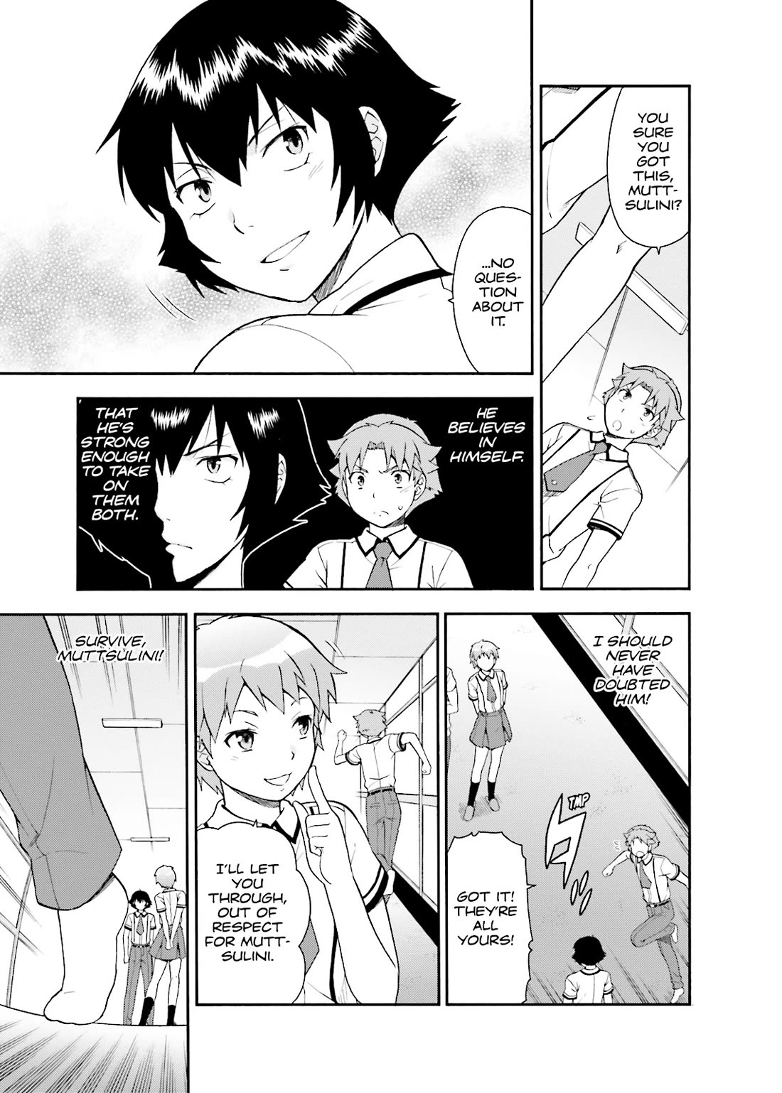 Baka to Tesuto to Shoukanjuu Chapter 36 page 10 - Chapter 36