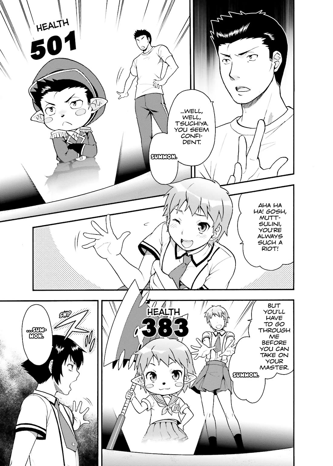Baka to Tesuto to Shoukanjuu Chapter 36 page 12 - Chapter 36