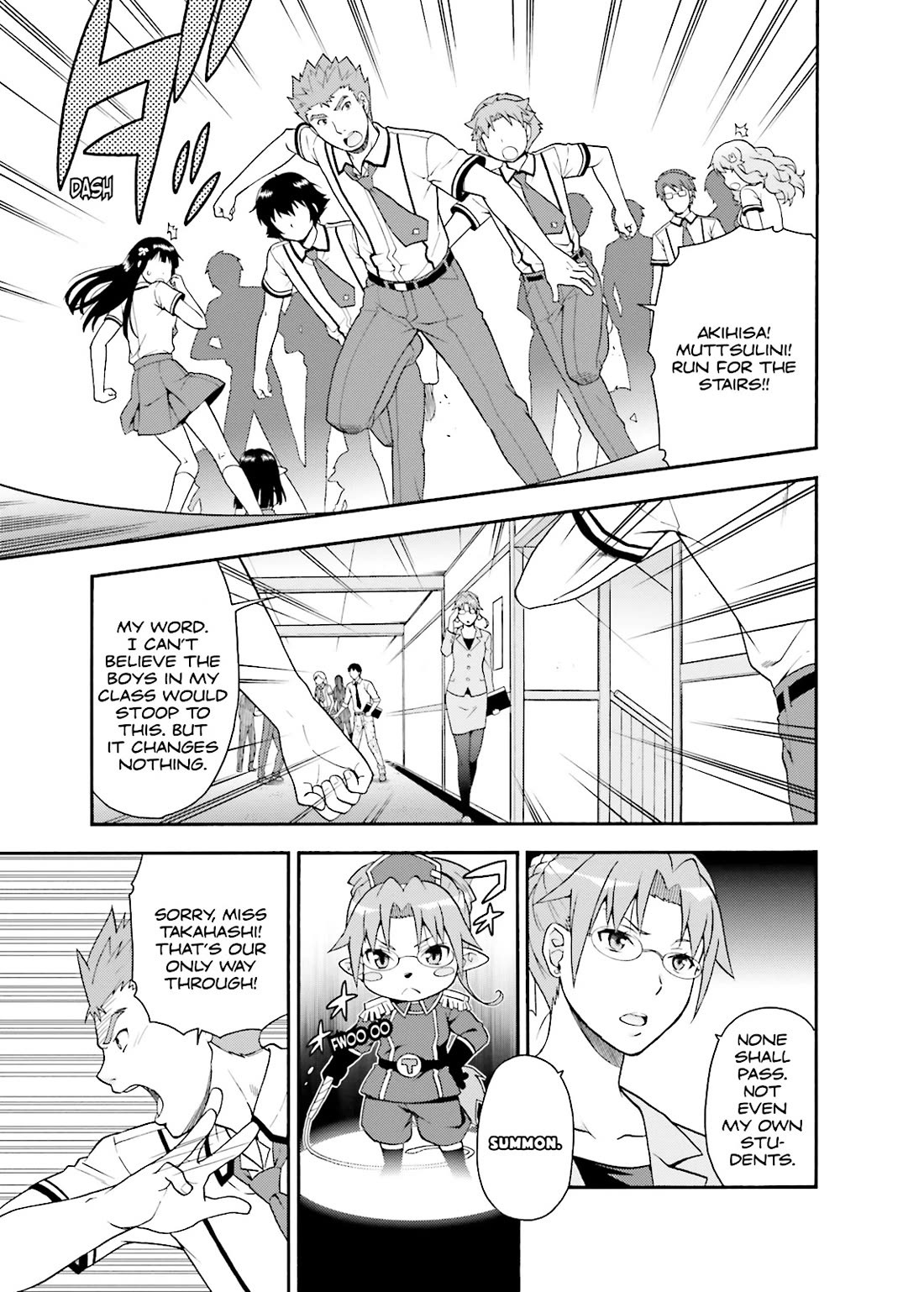 Baka to Tesuto to Shoukanjuu Chapter 36 page 4 - Chapter 36