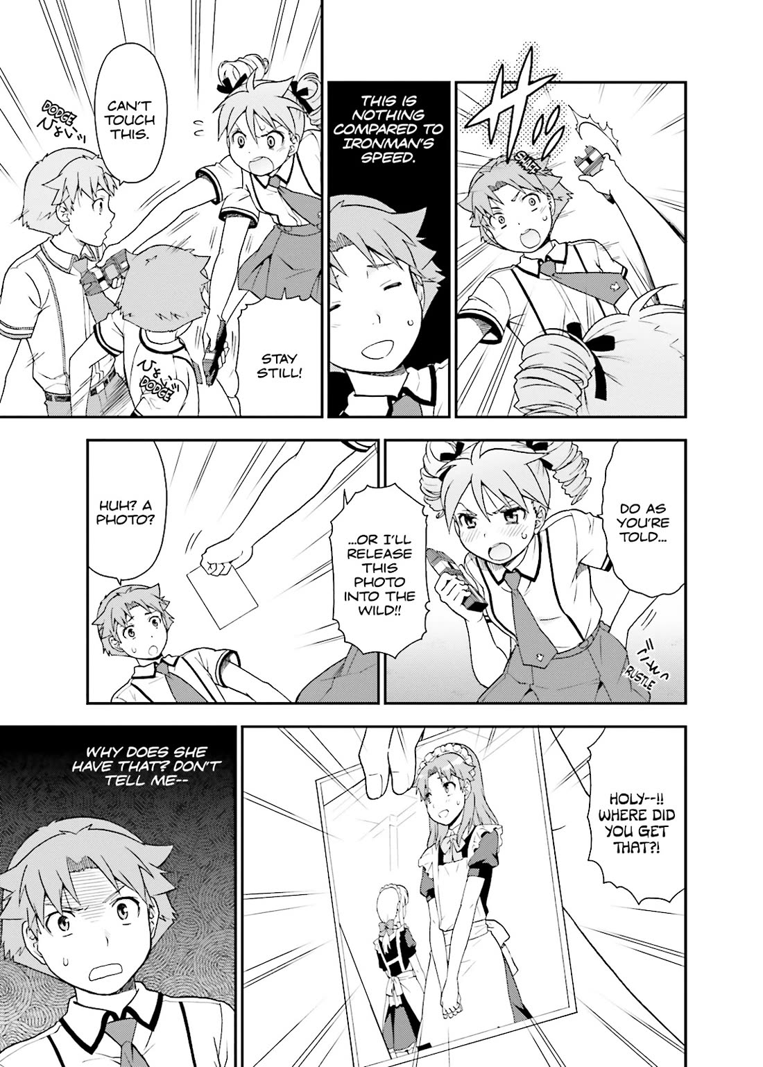 Baka to Tesuto to Shoukanjuu Chapter 37 page 15 - Chapter 37