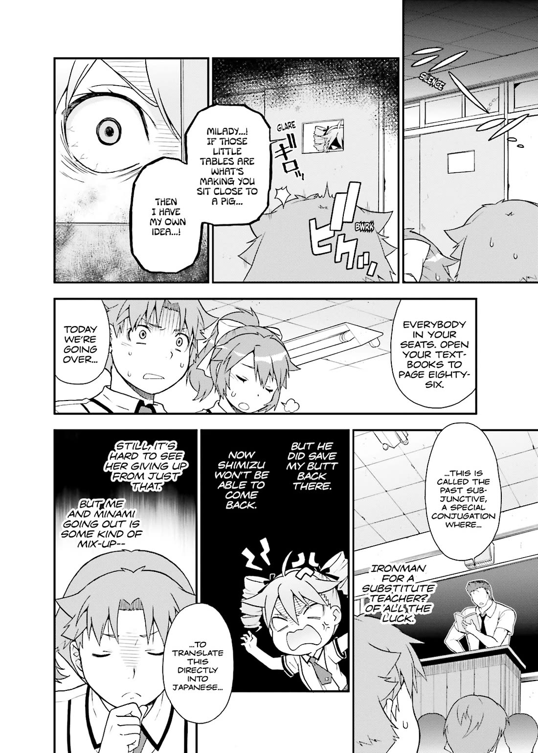 Baka to Tesuto to Shoukanjuu Chapter 39 page 18 - Chapter 39