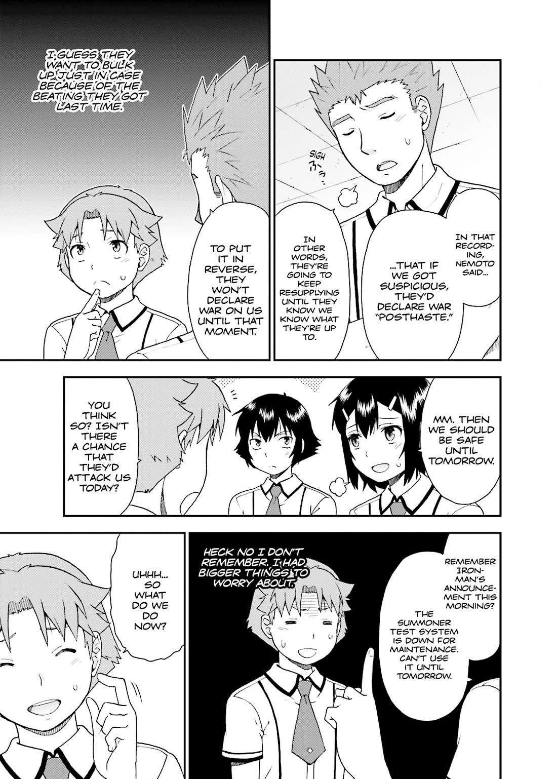 Baka to Tesuto to Shoukanjuu Chapter 41 page 10 - Chapter 41